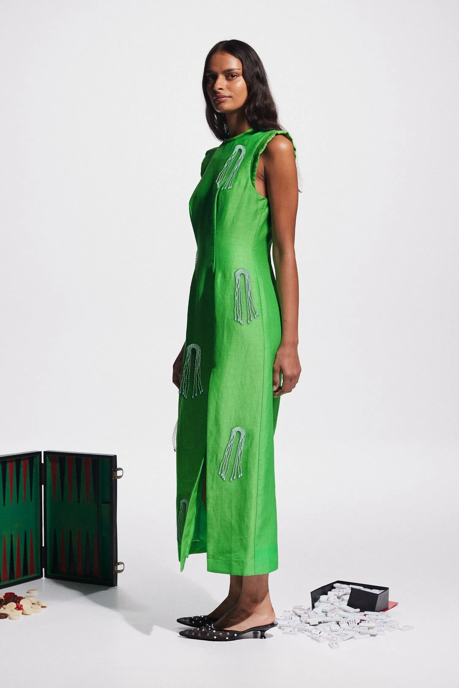 DAZZLE MIDI DRESS sold by Alemais product image thumbnail 3