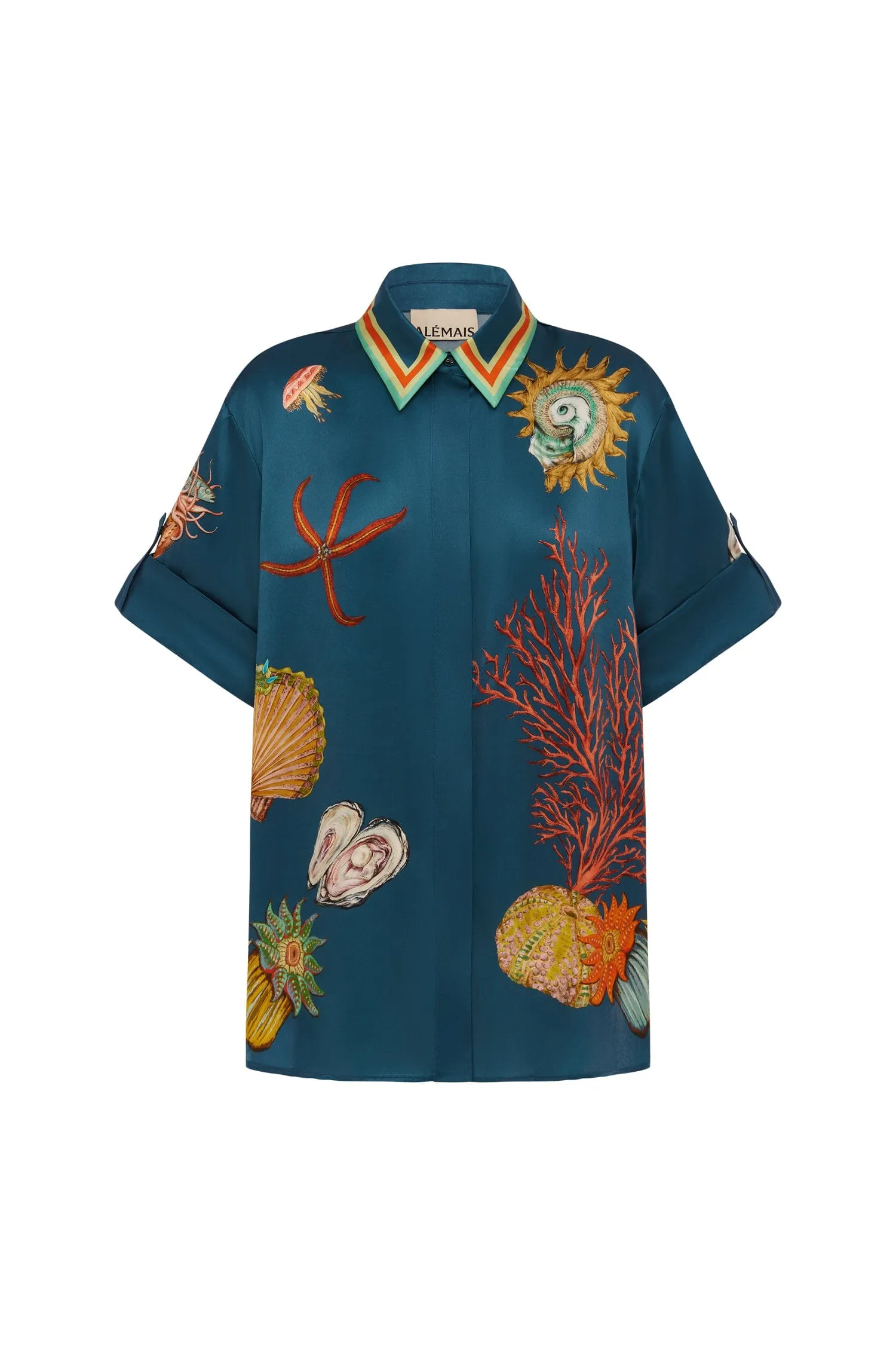 DORIAN SILK SHIRT sold by Alemais product image thumbnail 2