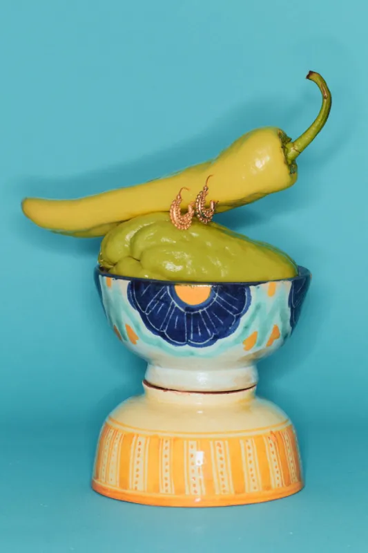 ENCANTO FISH HUGGIE EARRINGS sold by Alemais