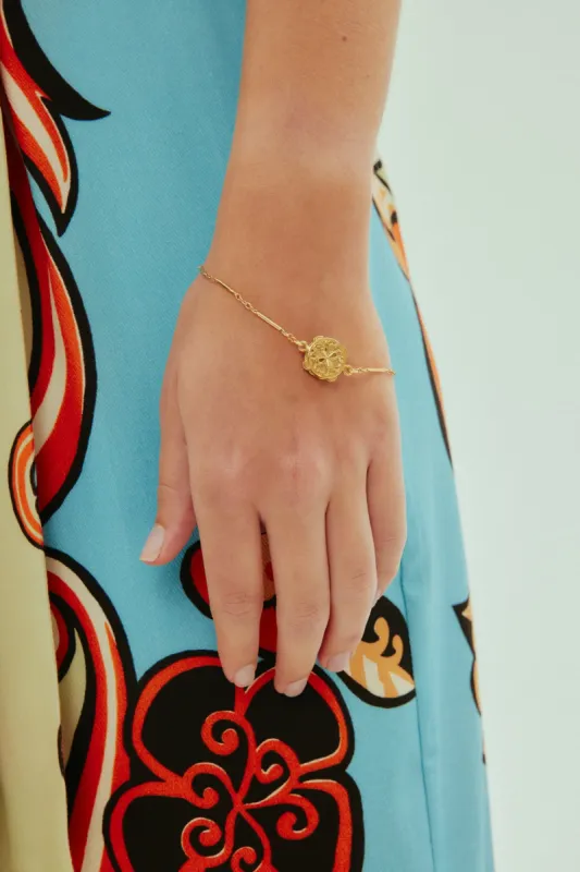 ENCANTO TAMBOURINE BRACELET sold by Alemais