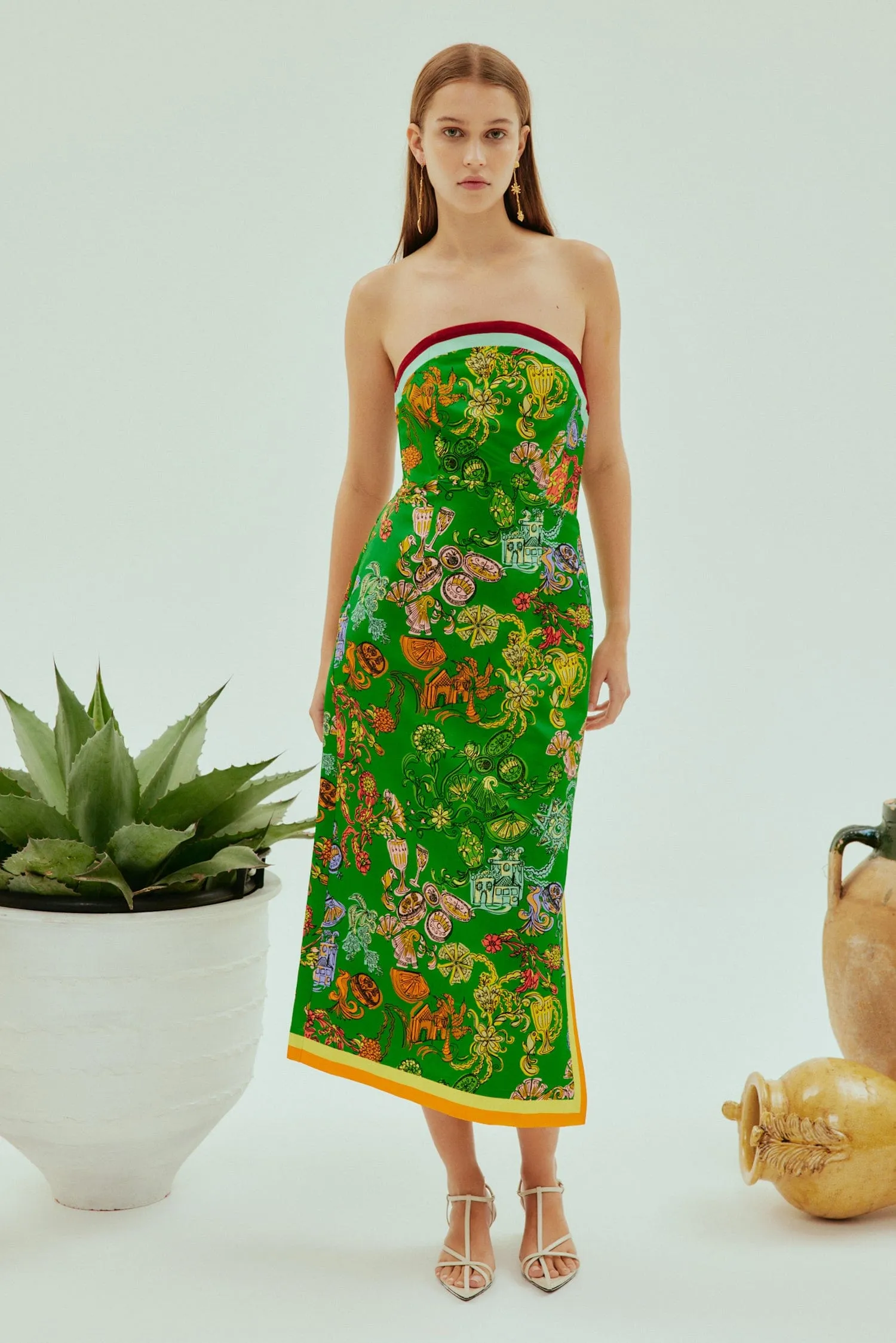 FIESTA BODICE DRESS sold by Alemais