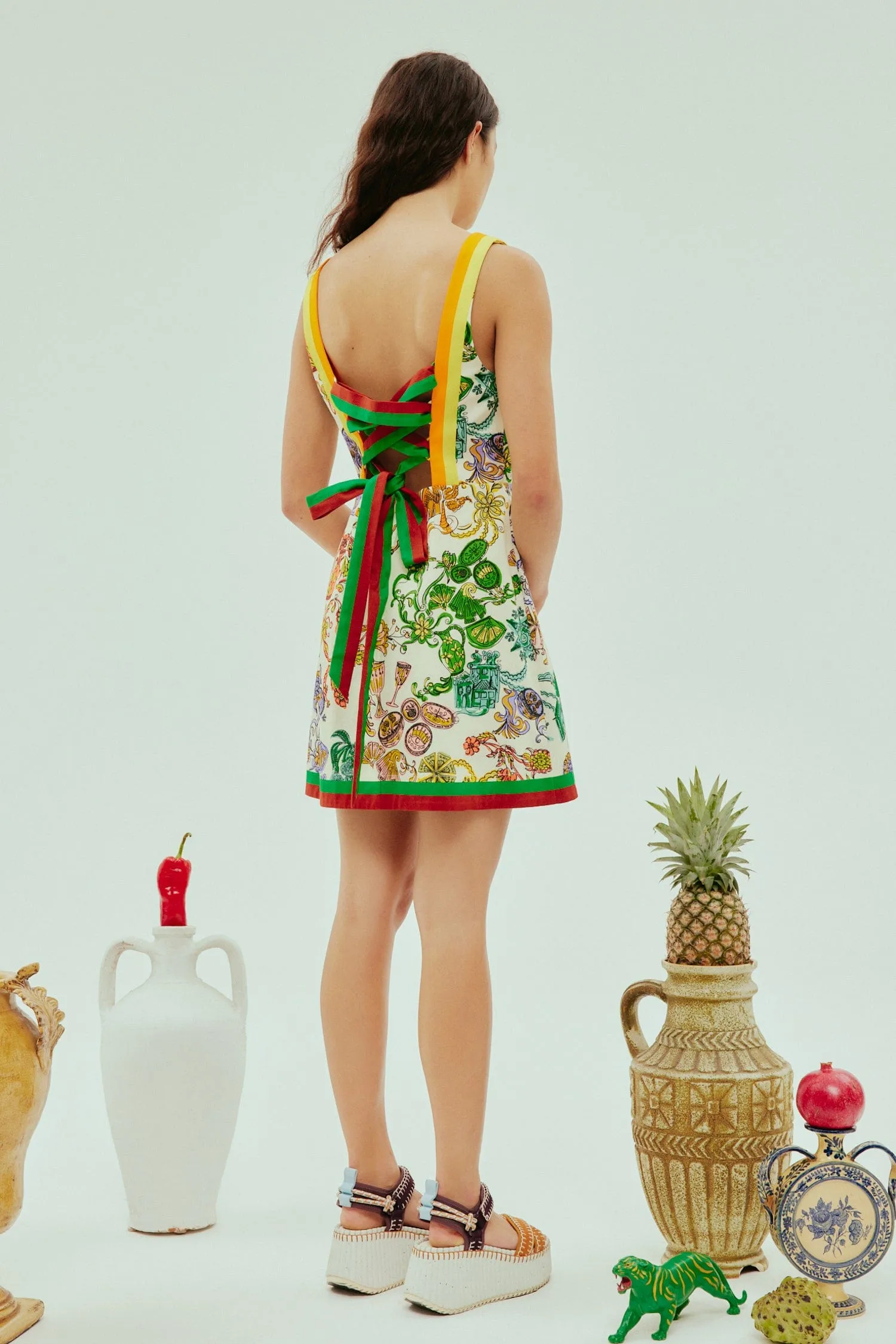 FIESTA MINI DRESS sold by Alemais product image thumbnail 5