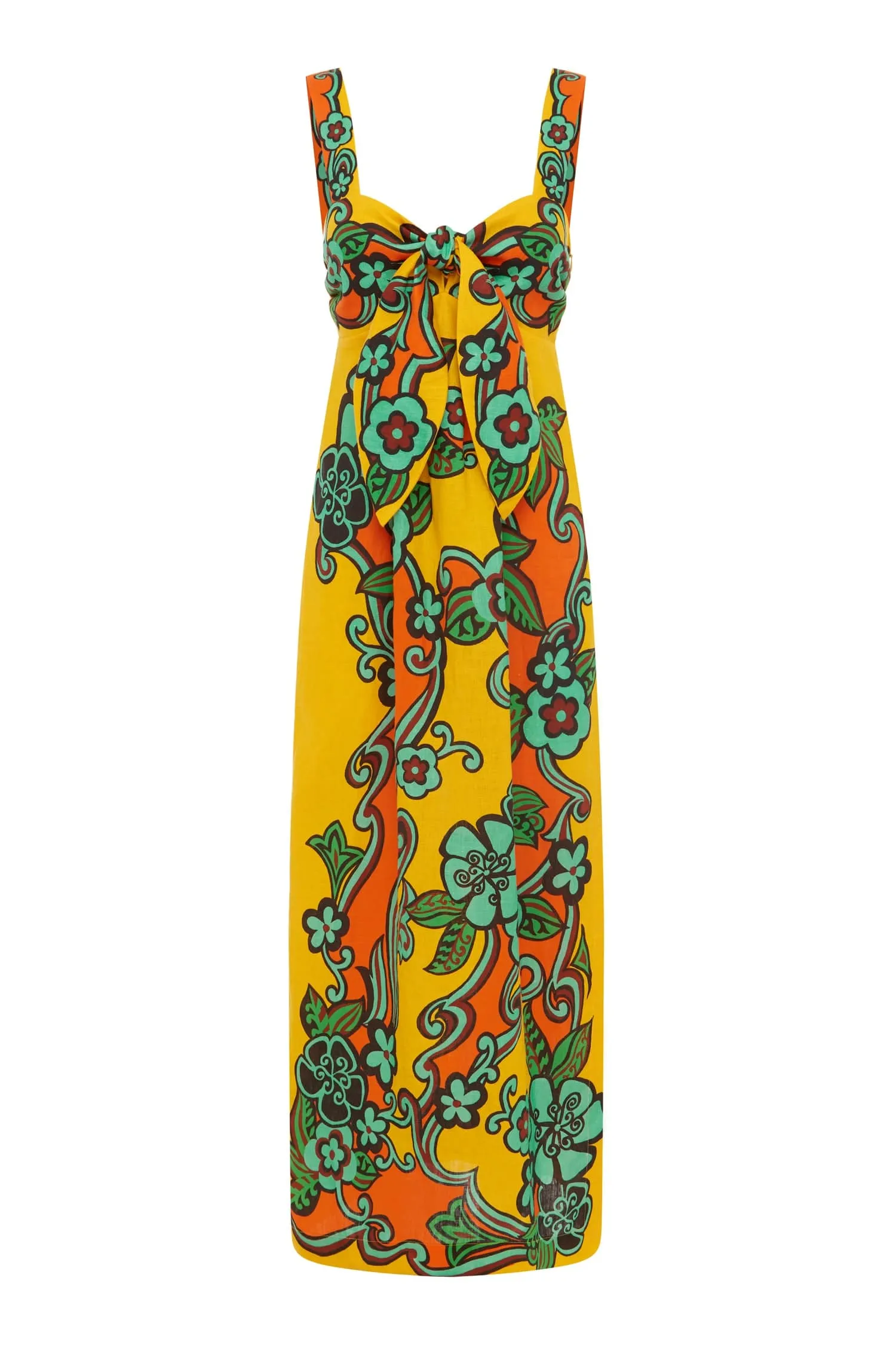 FLAME MIDI DRESS sold by Alemais product image thumbnail 2