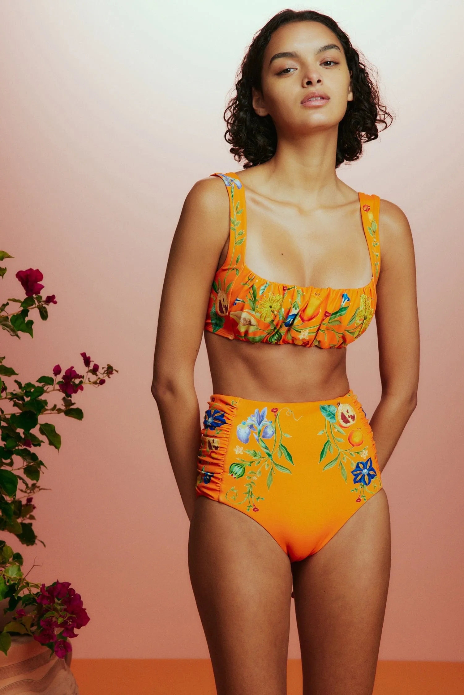 FLORES HIGH WAISTED BRIEF sold by Alemais