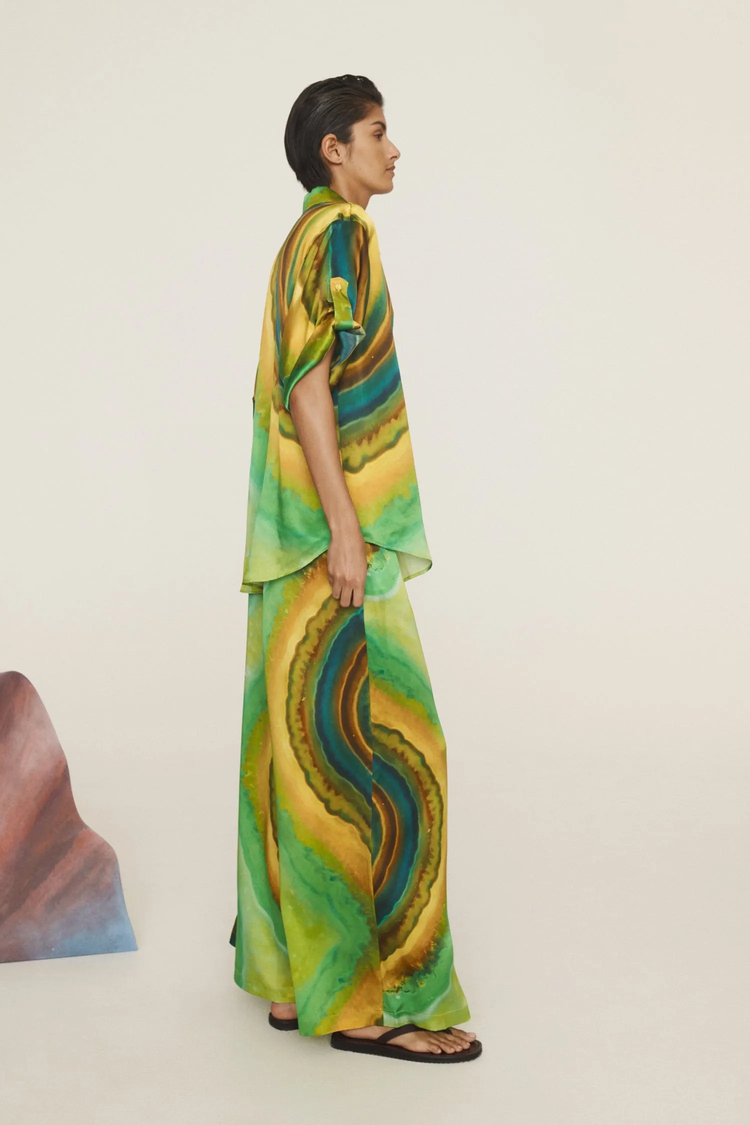 IRIS SILK SHIRT sold by Alemais product image thumbnail 4