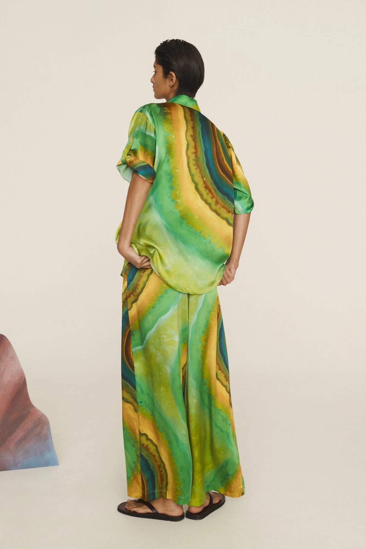 IRIS SILK SHIRT sold by Alemais product image thumbnail 5