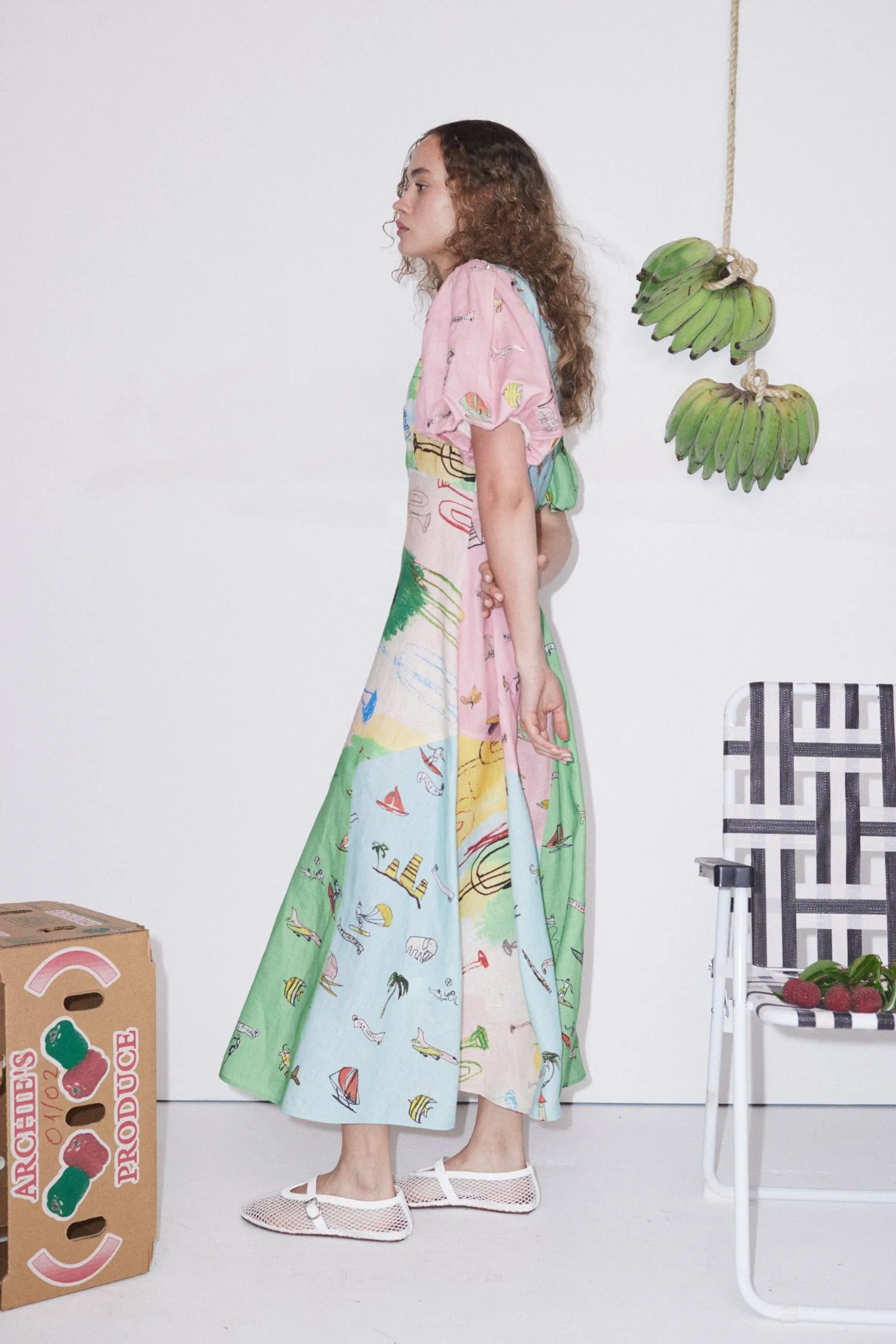 JET MIDI DRESS sold by Alemais product image thumbnail 5