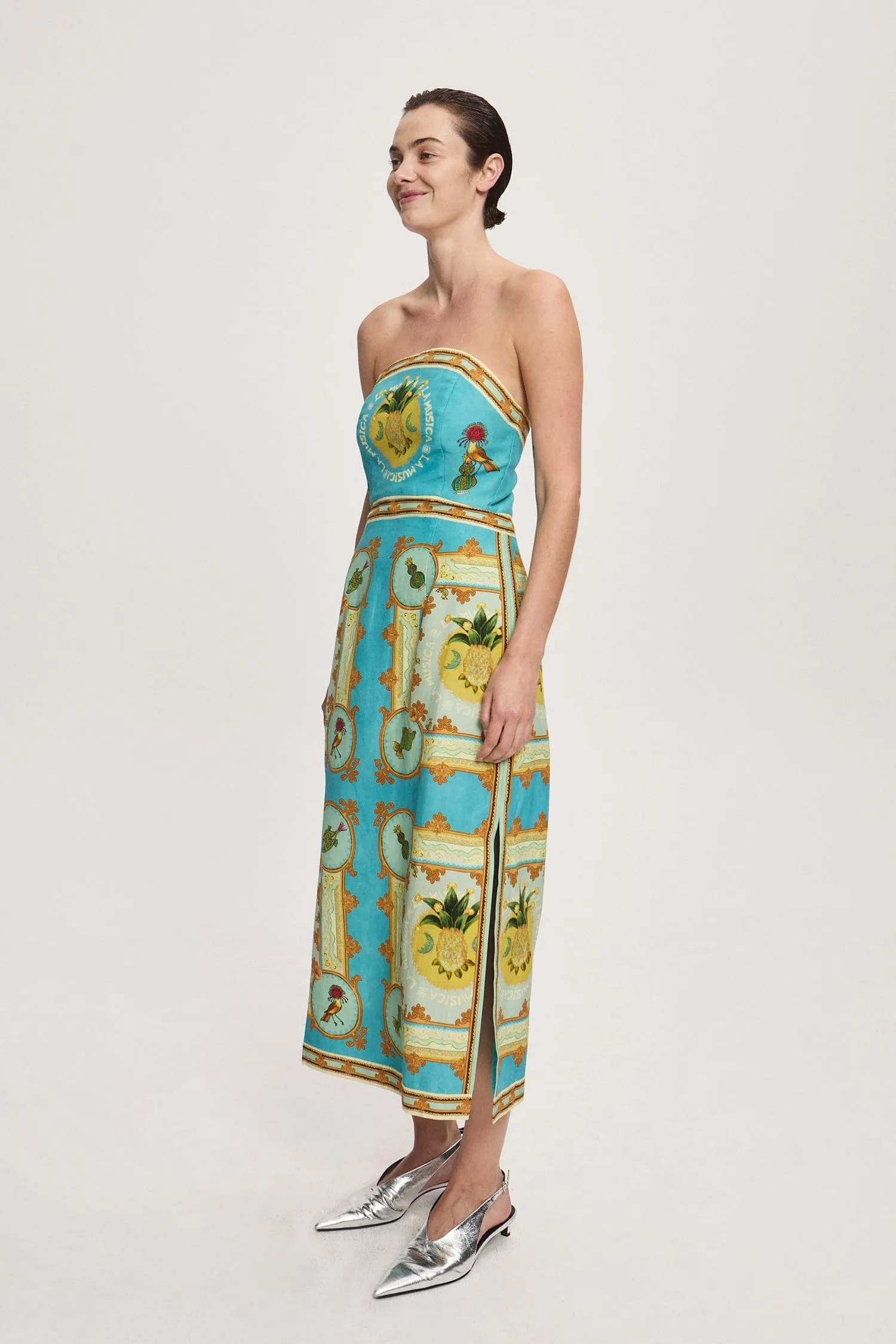 LA MUSICA MIDI DRESS EXCLUSIVE sold by Alemais product image thumbnail 3