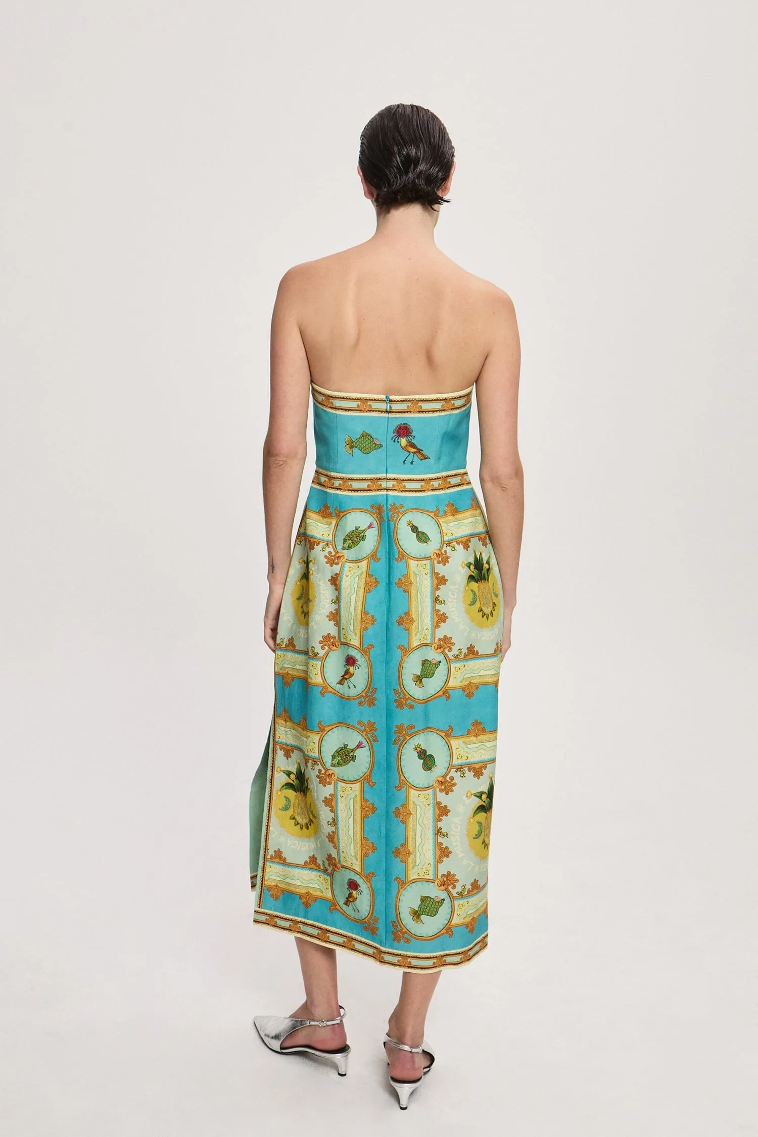 LA MUSICA MIDI DRESS EXCLUSIVE sold by Alemais product image thumbnail 4