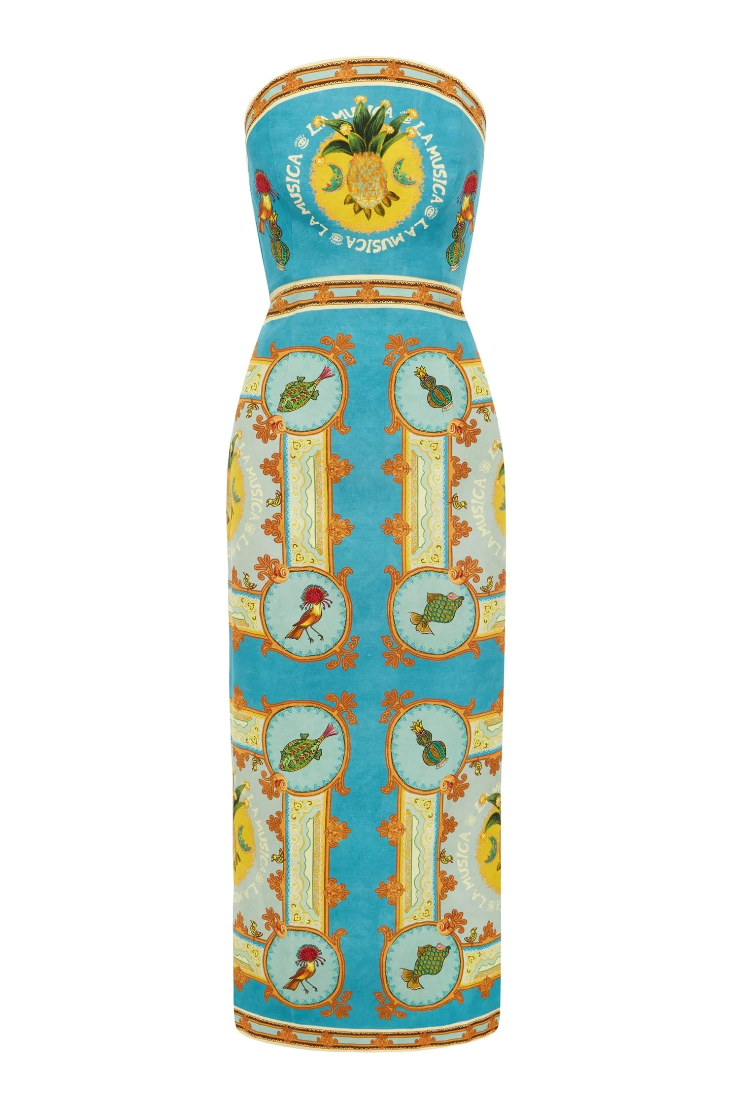 LA MUSICA MIDI DRESS EXCLUSIVE sold by Alemais product image thumbnail 2