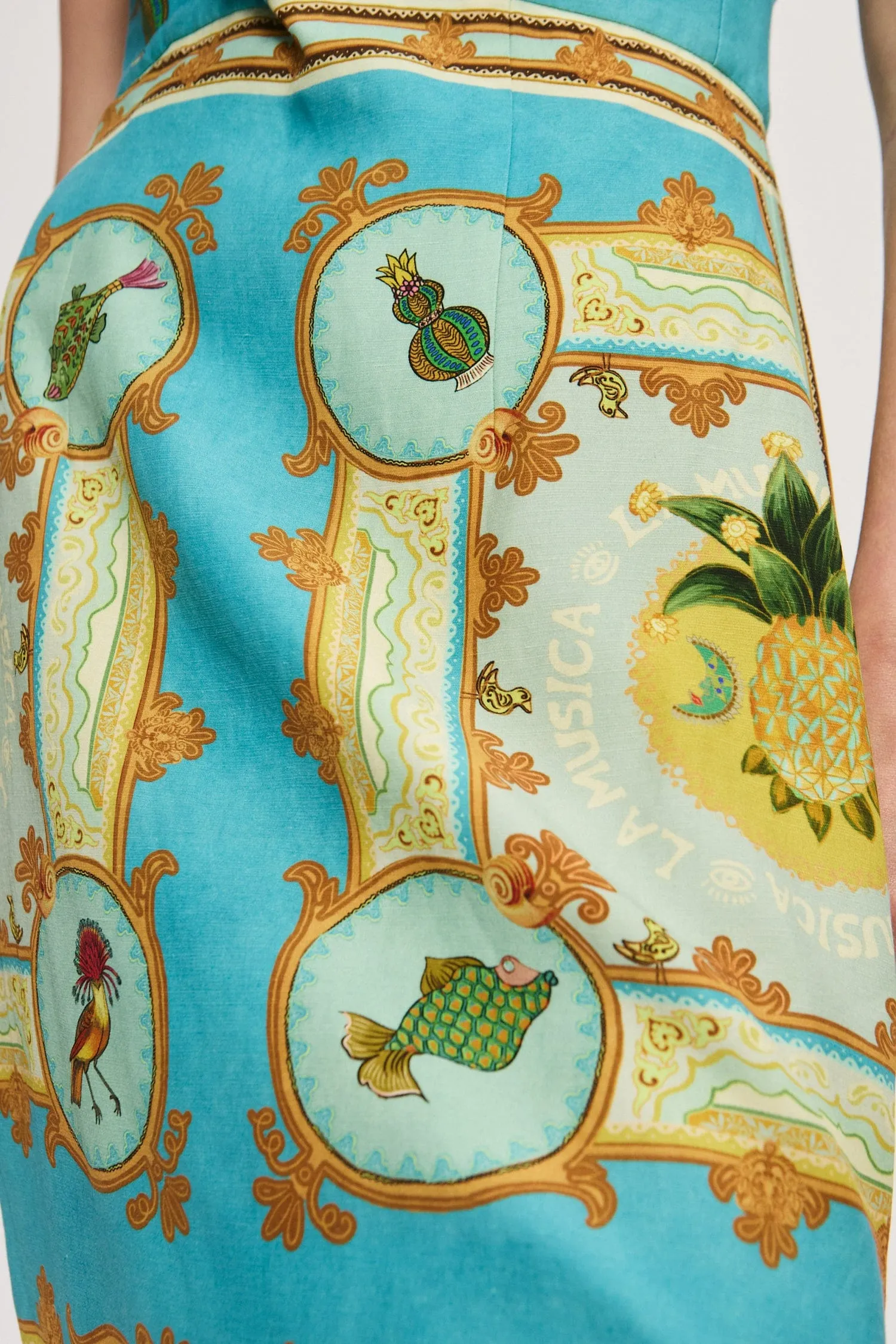 LA MUSICA MIDI DRESS EXCLUSIVE sold by Alemais product image thumbnail 5