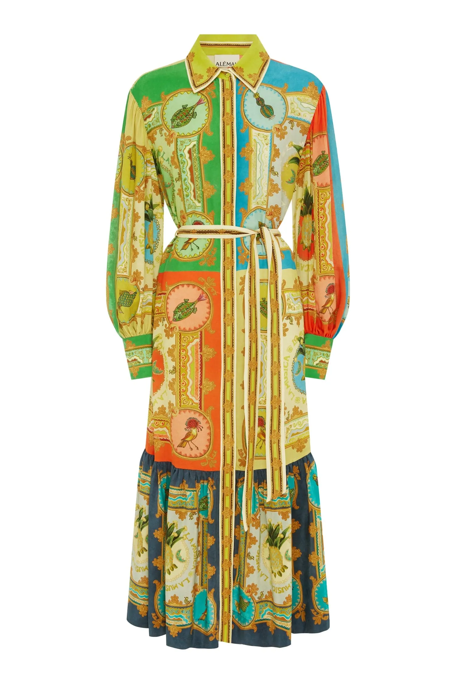 LA MUSICA SILK SHIRTDRESS sold by Alemais product image thumbnail 2