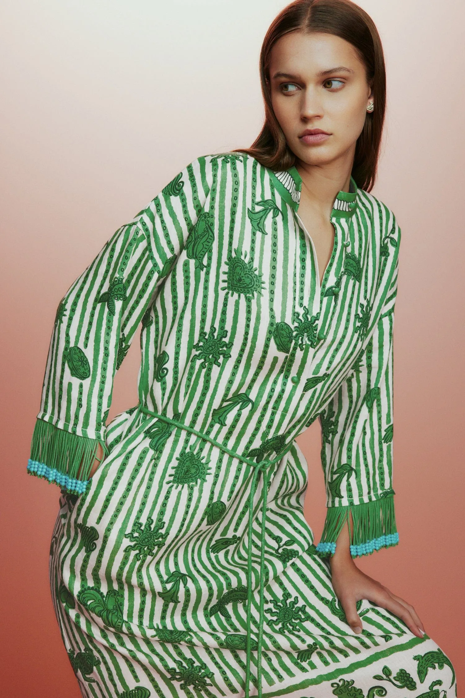 LULA MIDI DRESS sold by Alemais product image thumbnail 5