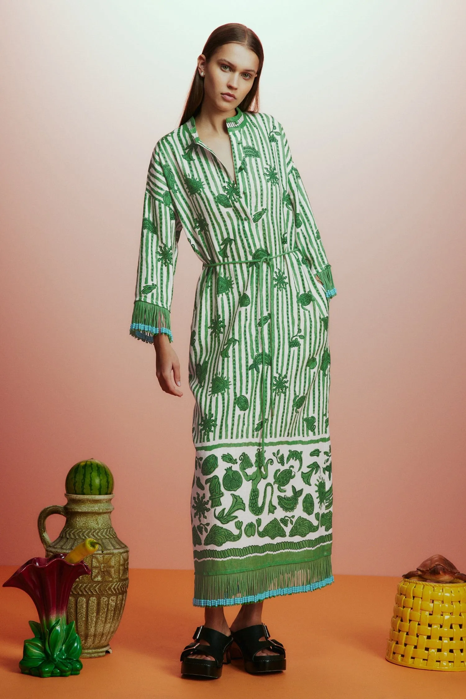 LULA MIDI DRESS sold by Alemais