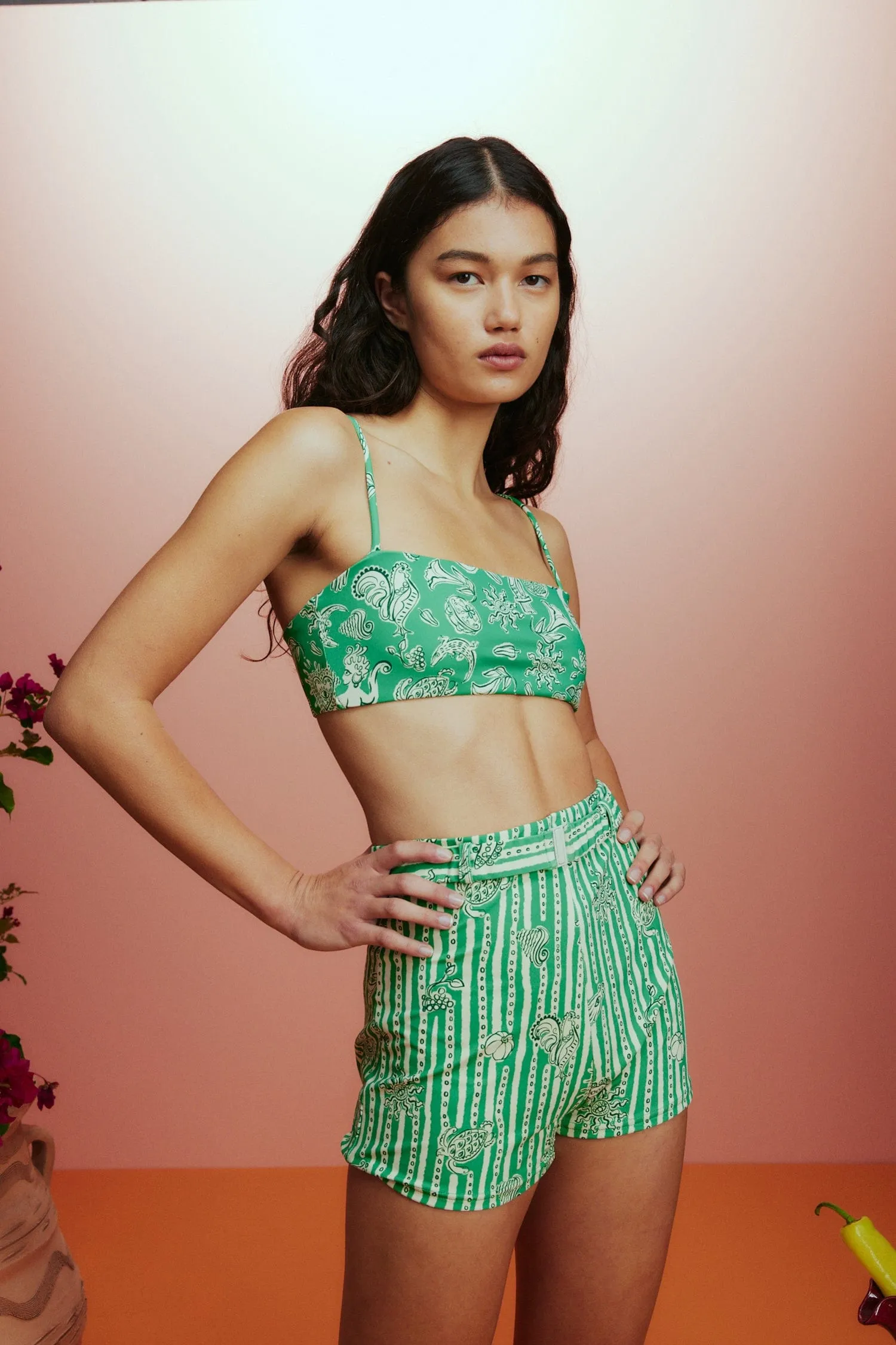LULA SHORT sold by Alemais
