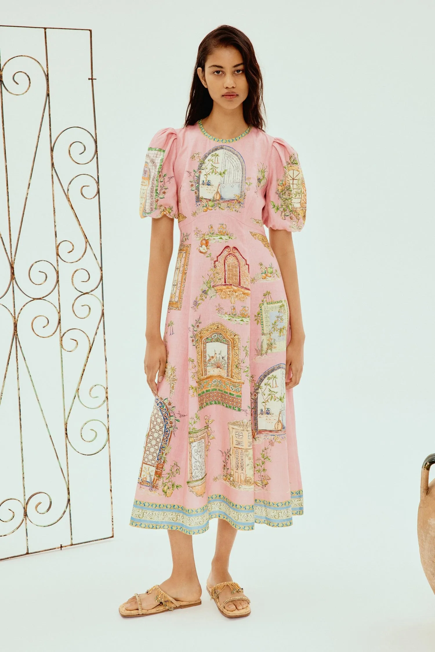 MONTE MIDI DRESS sold by Alemais