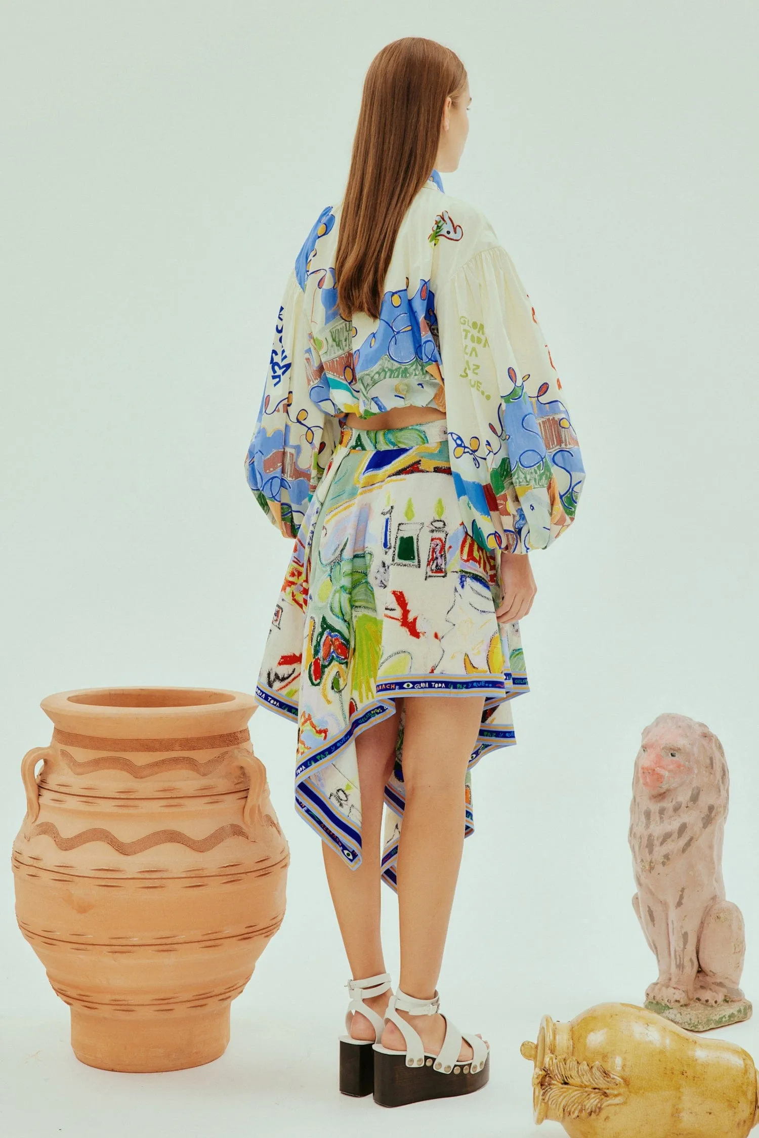 NADIA CROPPED SHIRT sold by Alemais product image thumbnail 5