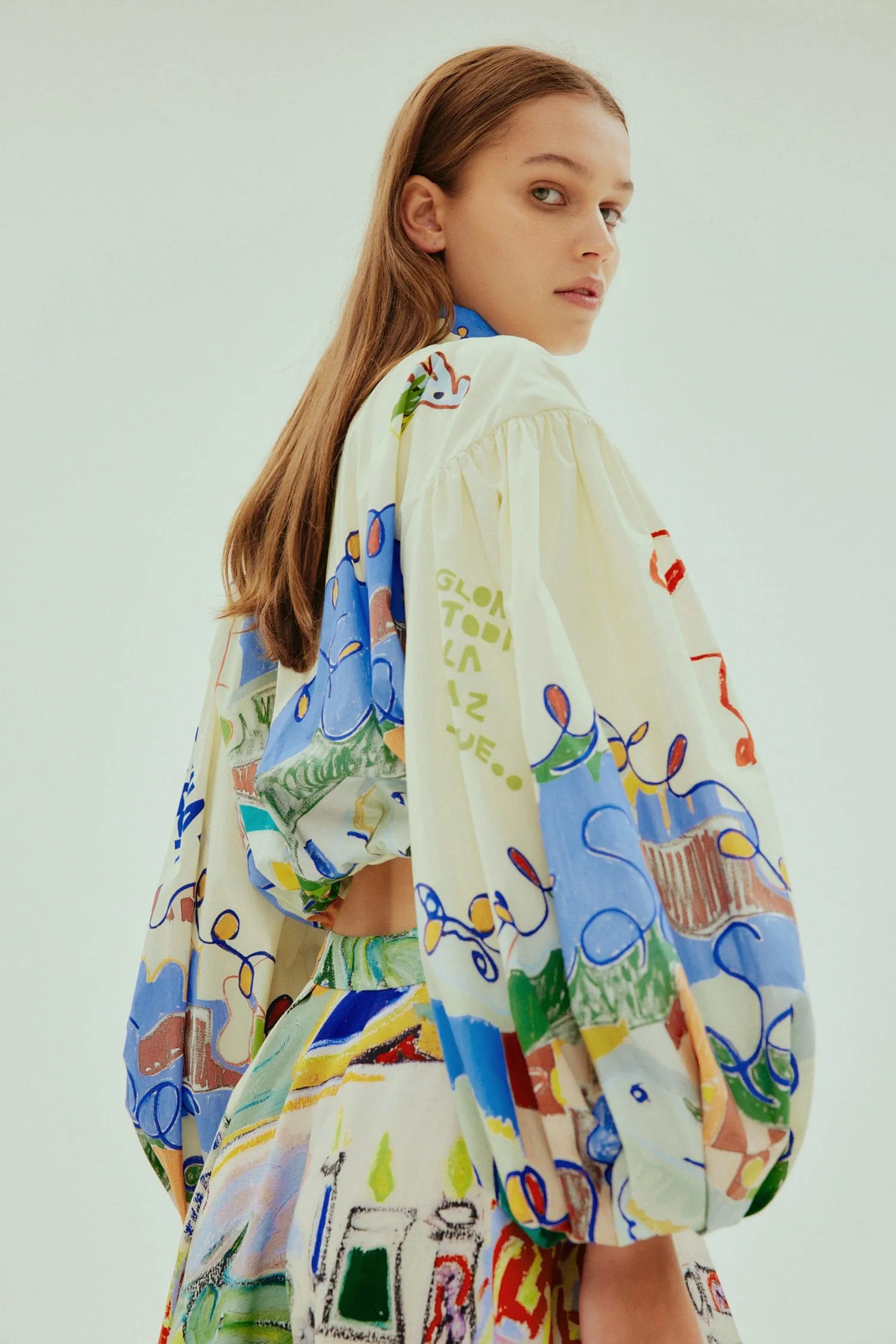 NADIA CROPPED SHIRT sold by Alemais product image thumbnail 3