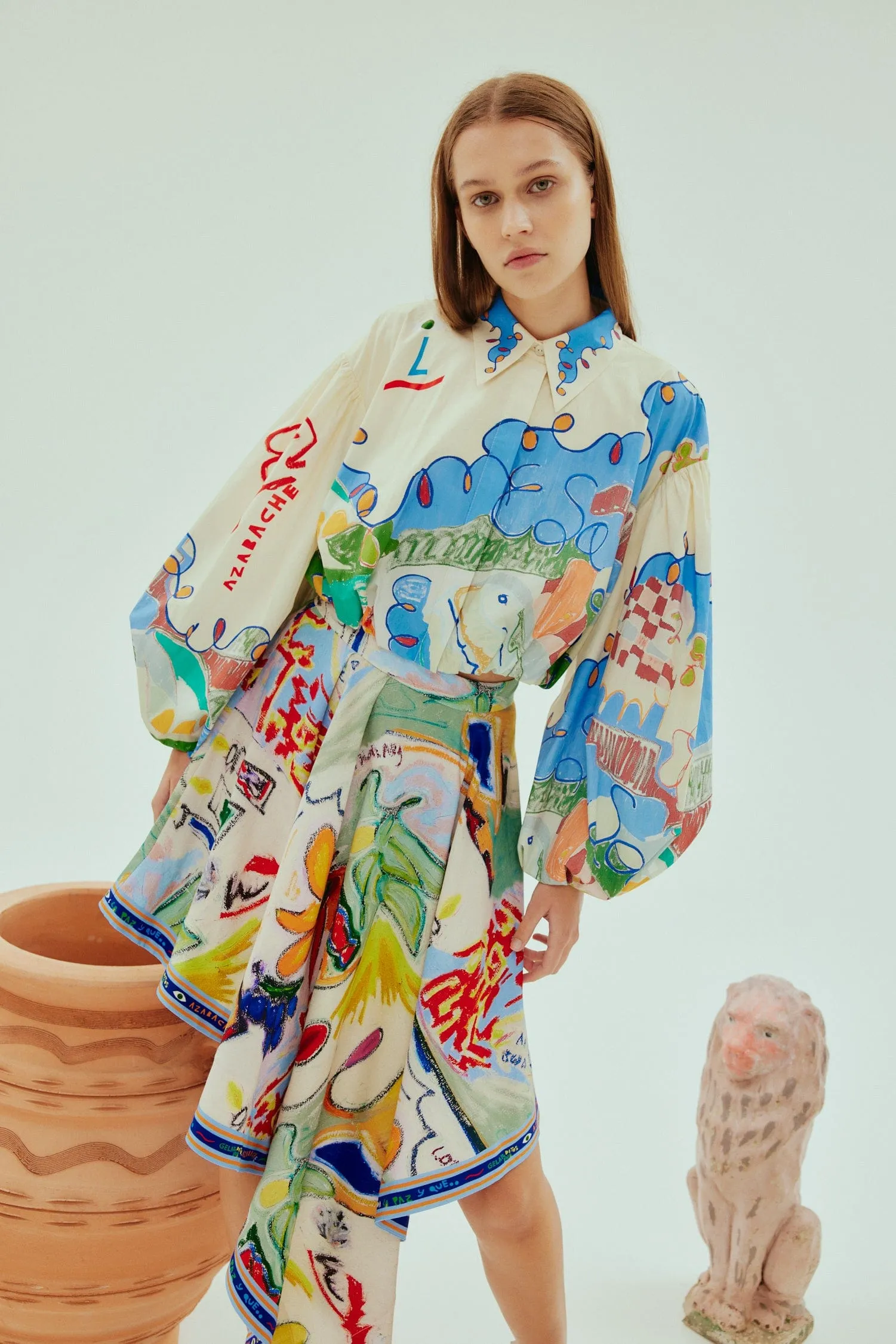 NADIA CROPPED SHIRT sold by Alemais product image thumbnail 4