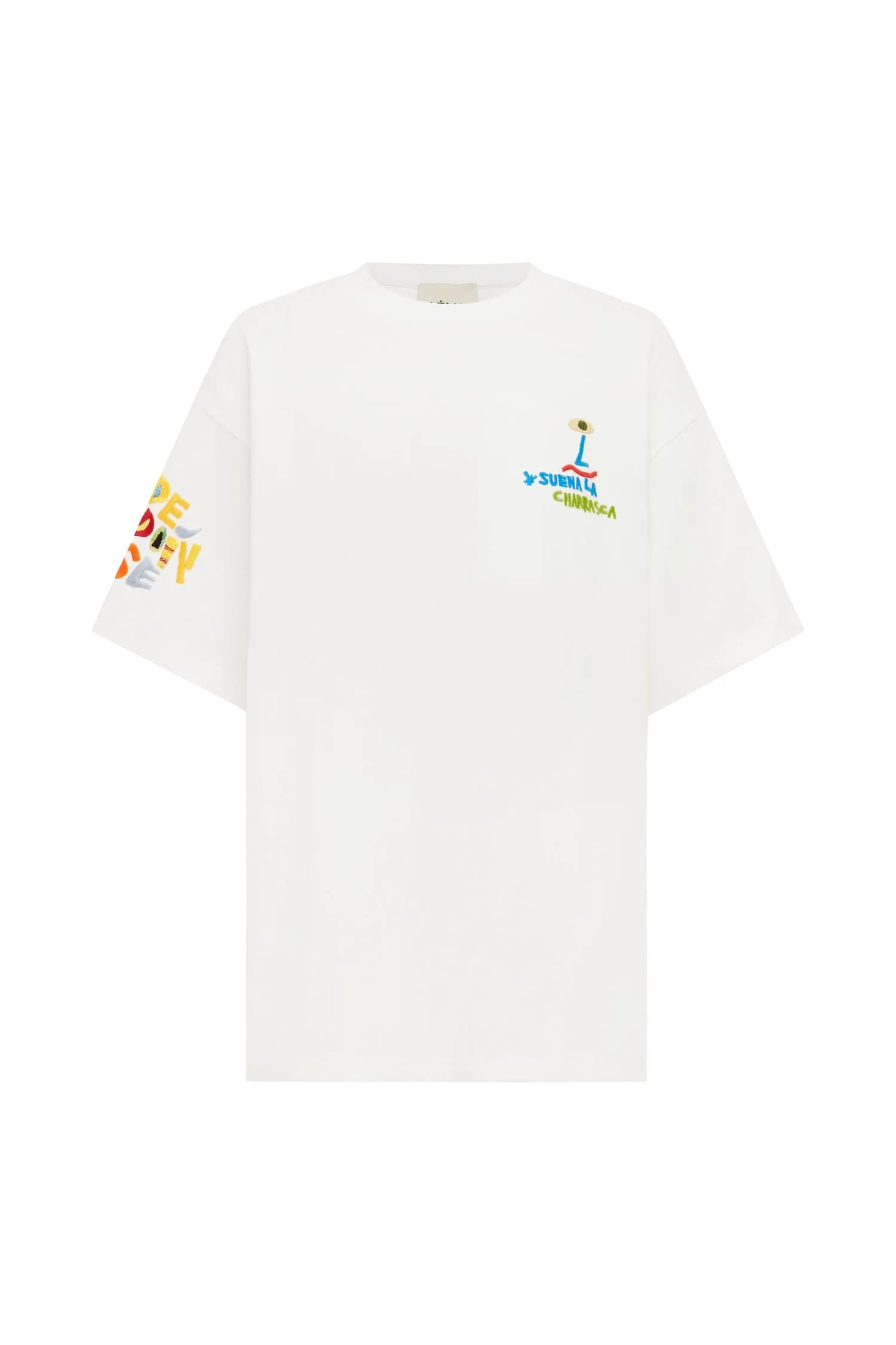 NADIA EMBROIDERED TEE sold by Alemais product image thumbnail 2