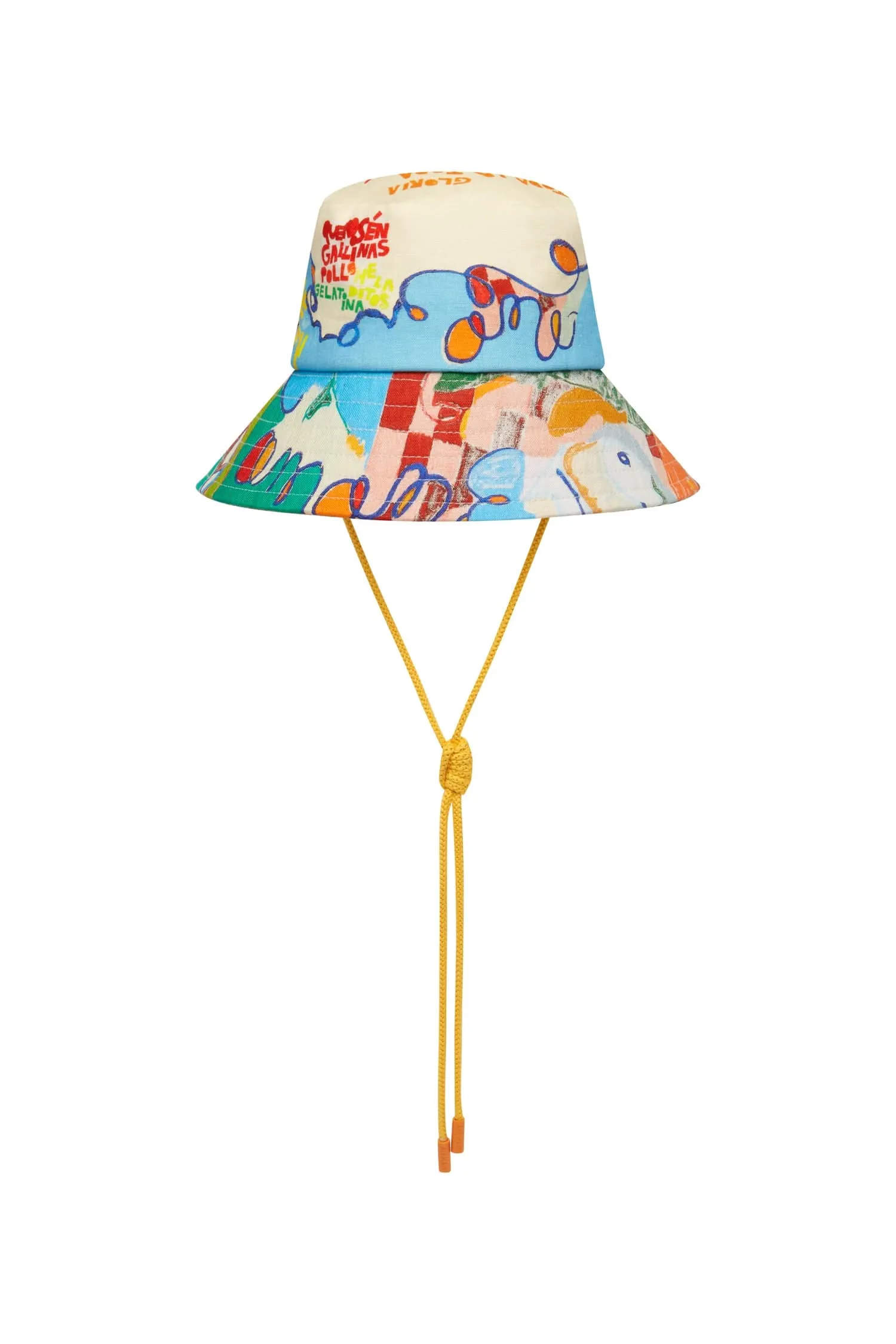 NADIA NARROW BRIM BUCKET HAT sold by Alemais product image thumbnail 2