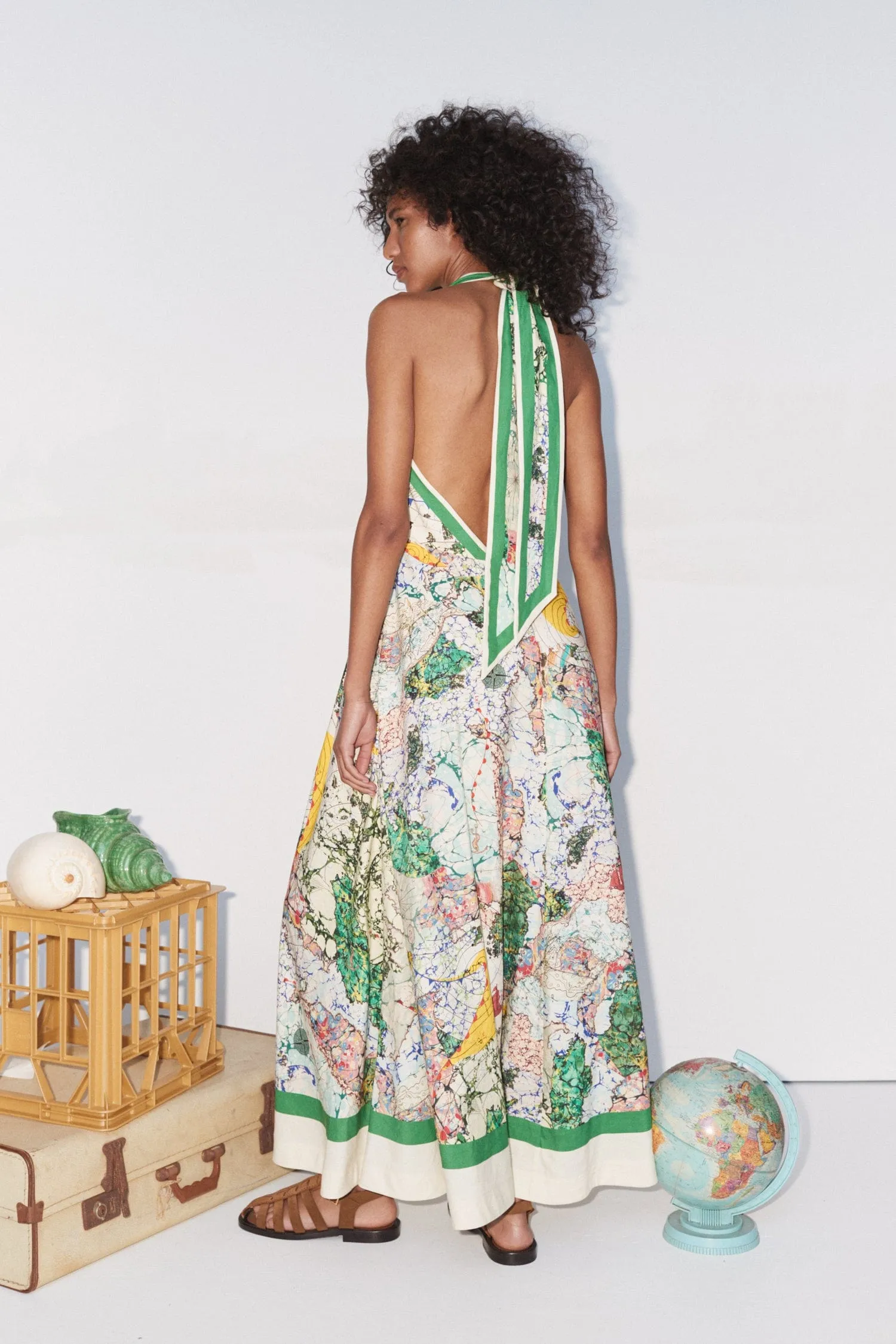 ODYSSEY HALTER DRESS sold by Alemais product image thumbnail 5