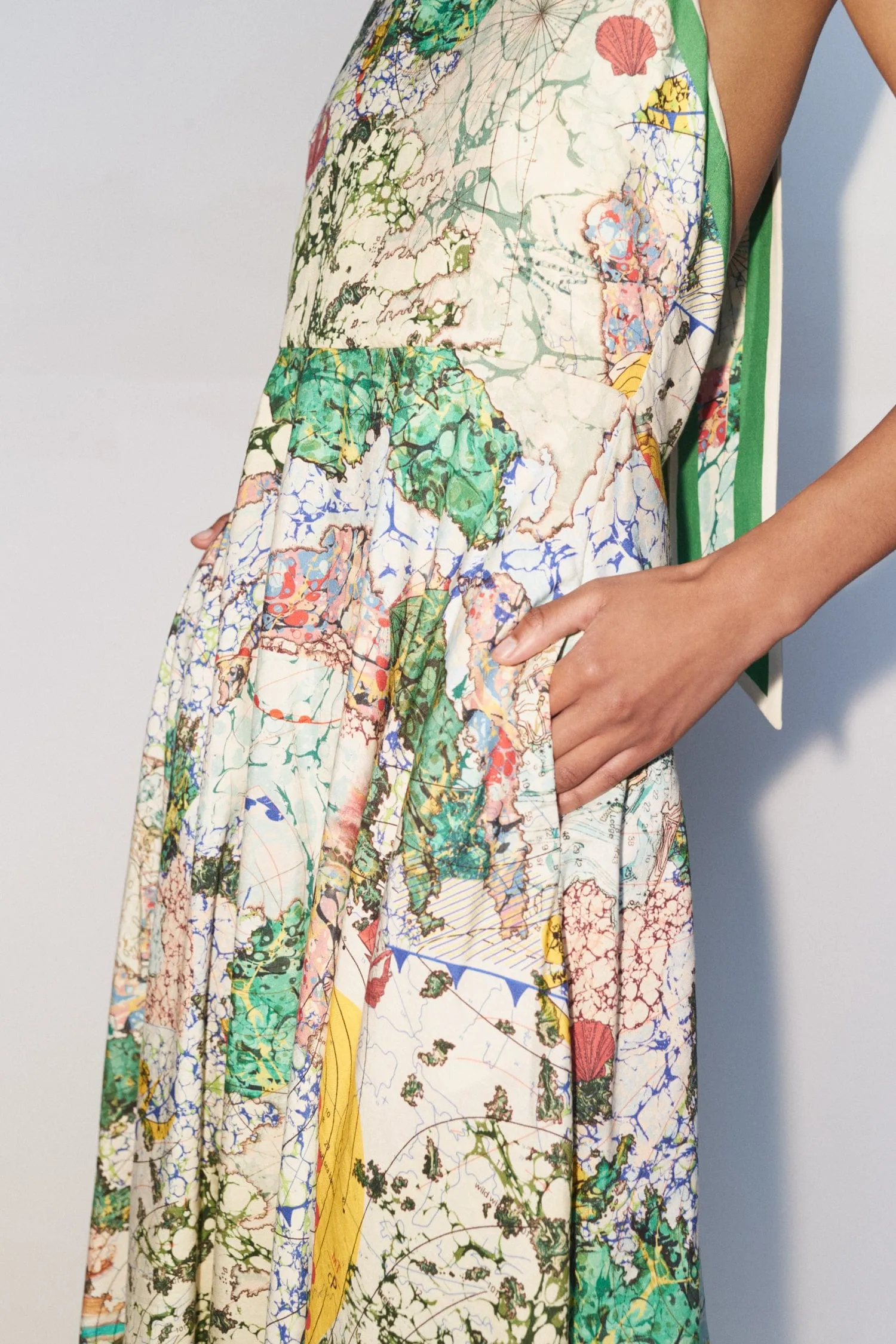 ODYSSEY HALTER DRESS sold by Alemais product image thumbnail 3