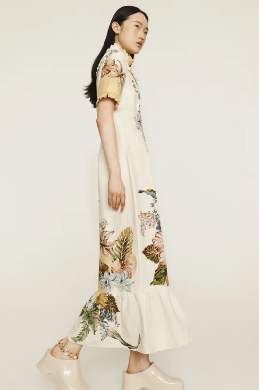 OLEANDER MIDI DRESS sold by Alemais