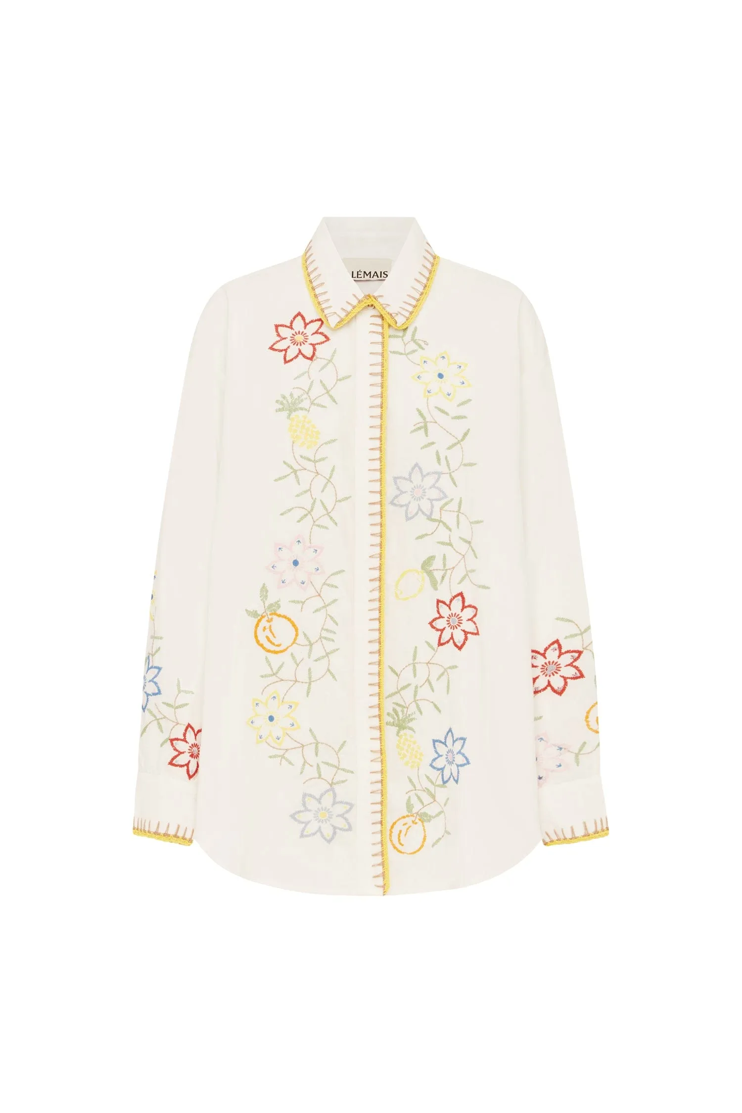 OLIVIA EMBROIDERED SHIRT sold by Alemais product image thumbnail 2