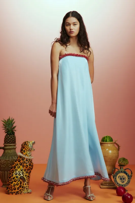 ORION GOWN SKY sold by Alemais
