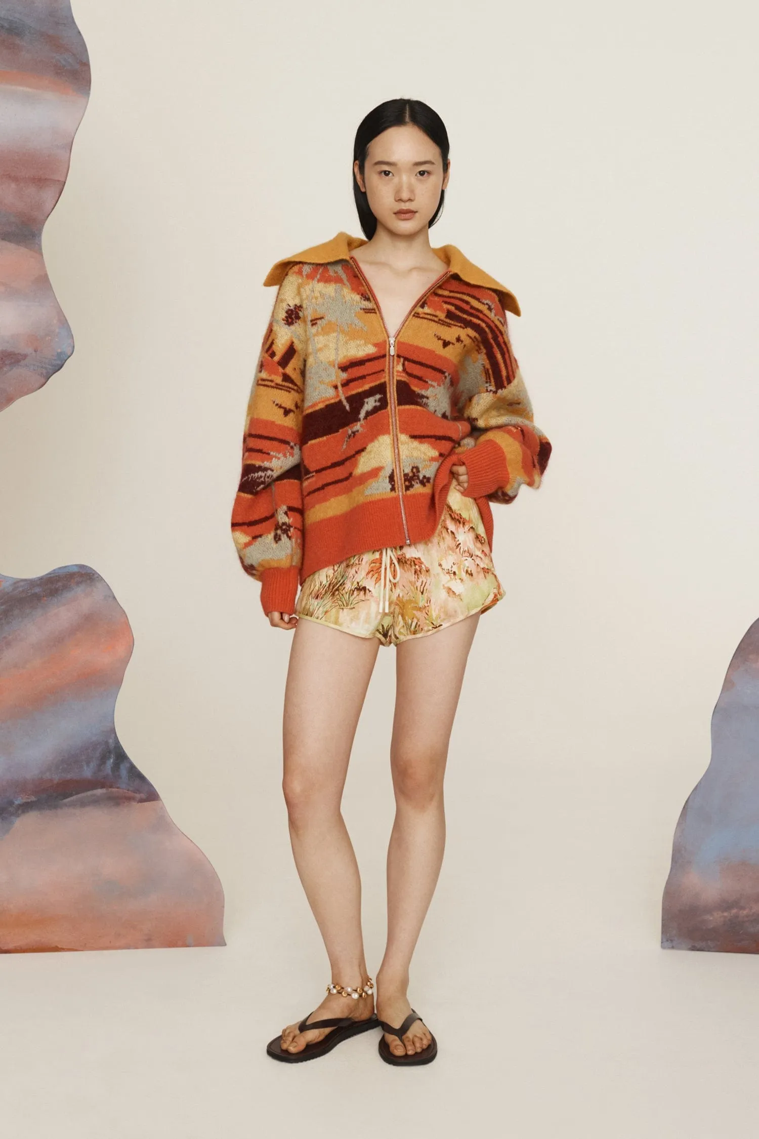 PALM ISLAND KNIT CARDIGAN sold by Alemais