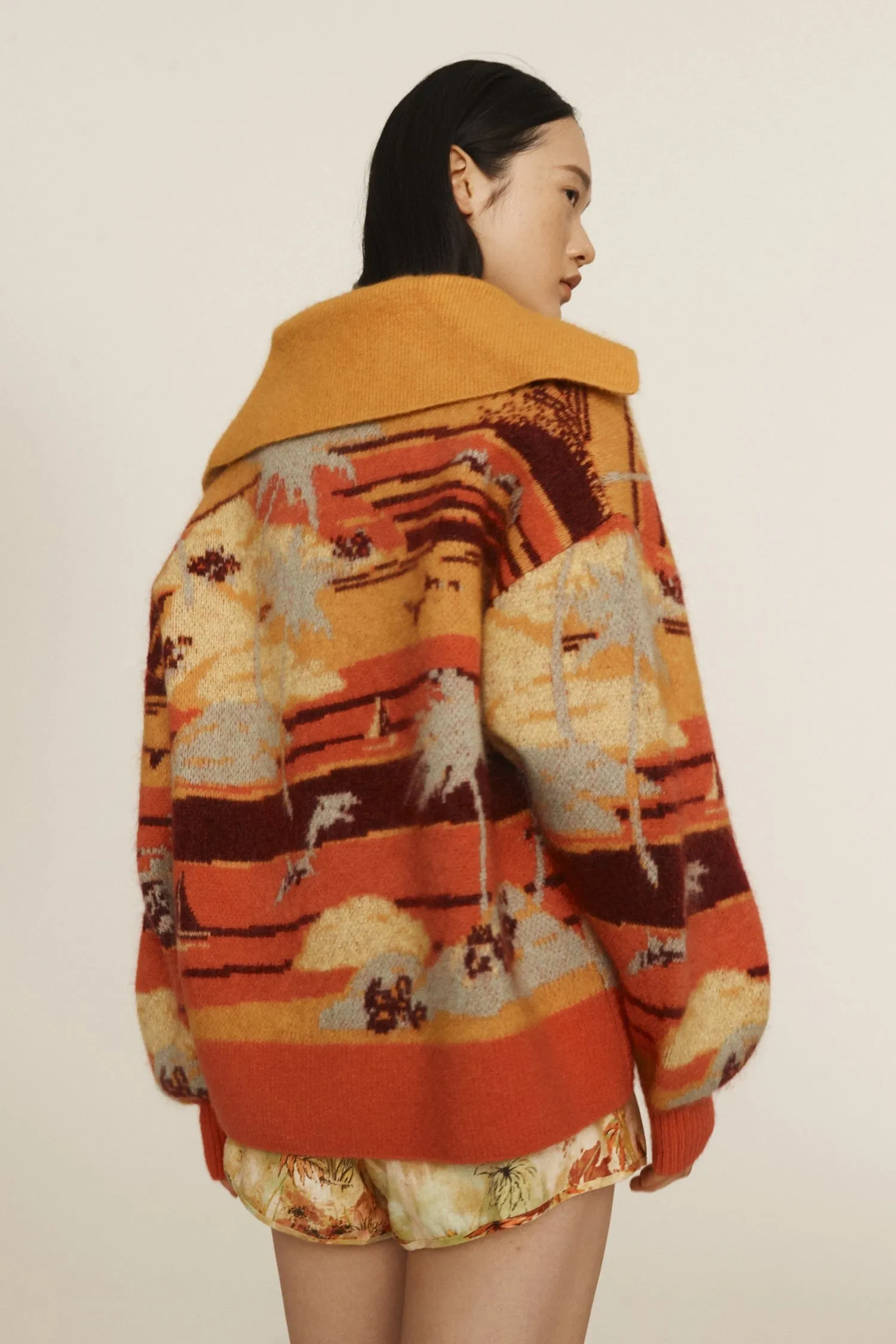 PALM ISLAND KNIT CARDIGAN sold by Alemais product image thumbnail 3