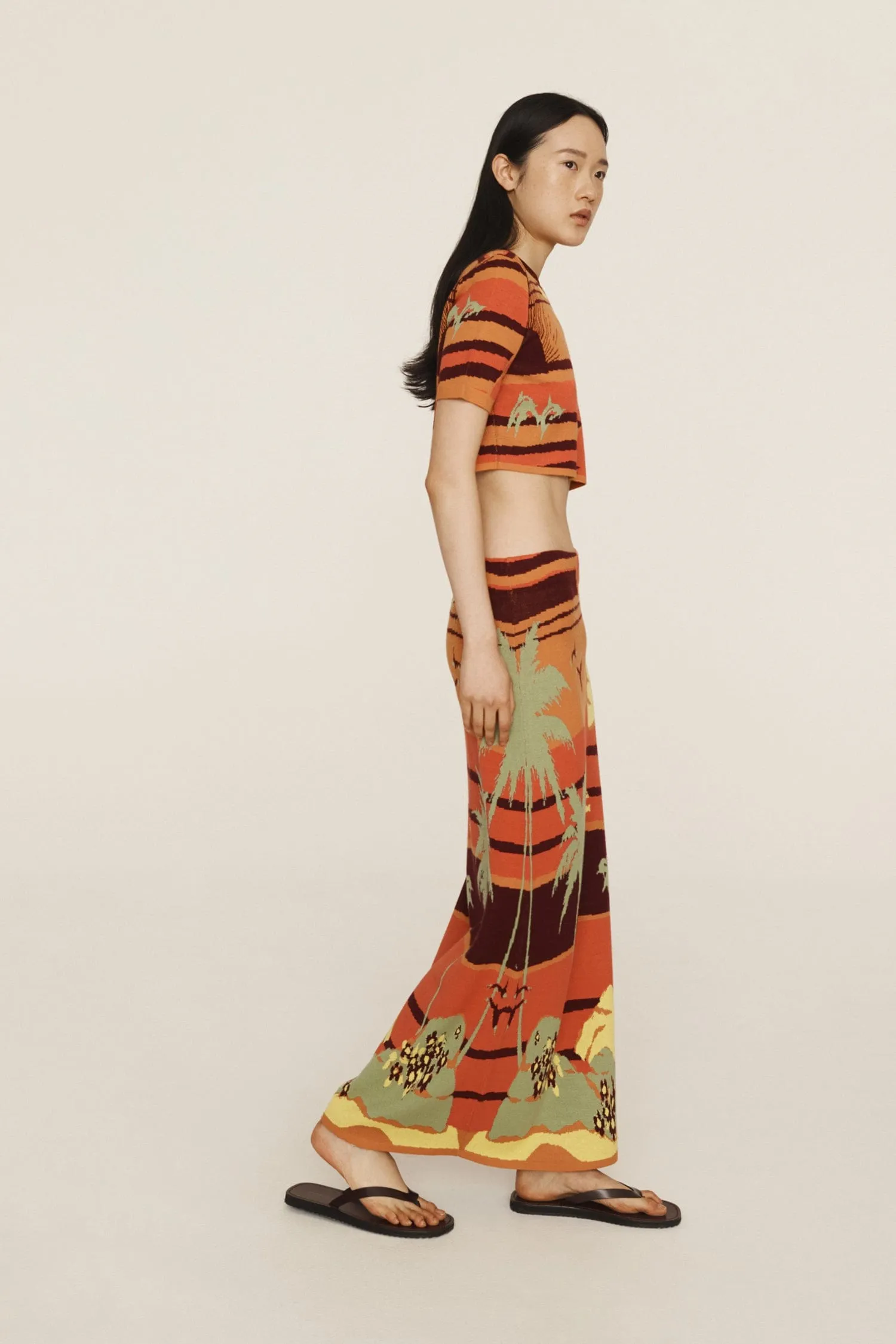 PALM ISLAND KNIT SKIRT sold by Alemais product image thumbnail 4