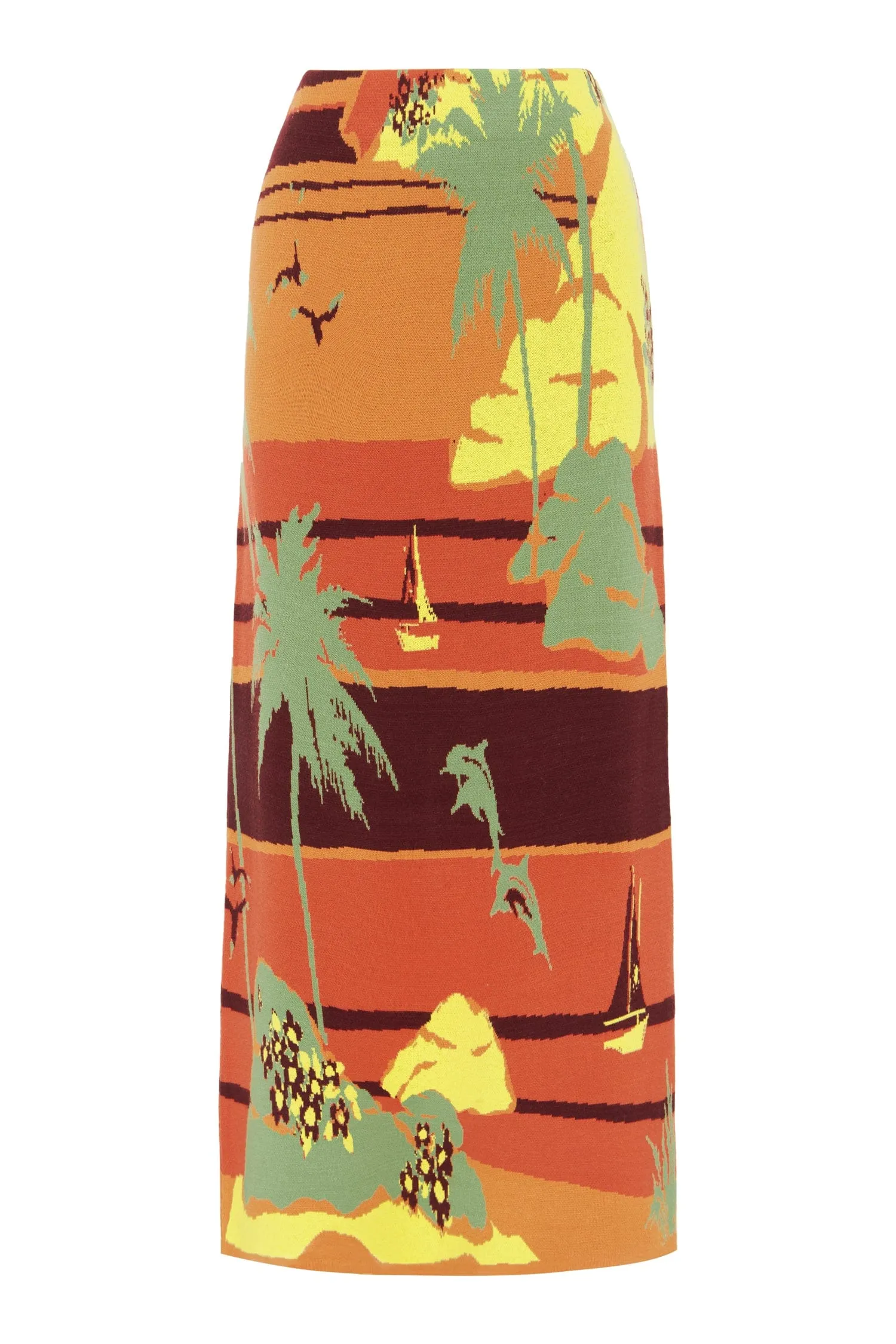 PALM ISLAND KNIT SKIRT sold by Alemais product image thumbnail 2