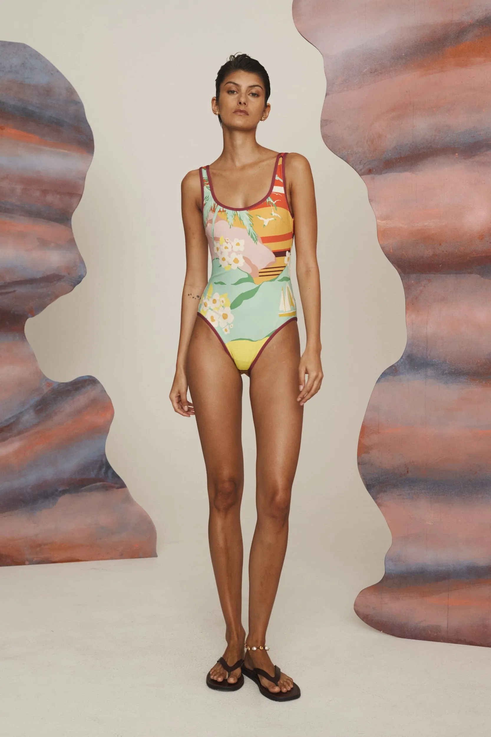 PALM ISLAND ONE PIECE sold by Alemais