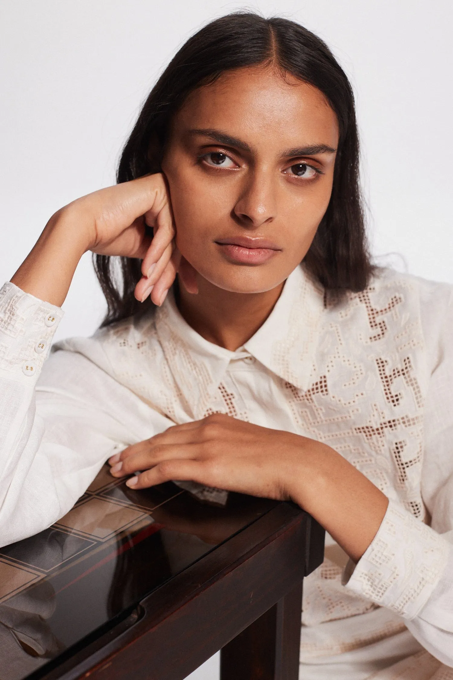 PEGASUS EMBROIDERED MINI DRESS sold by Alemais product image thumbnail 3