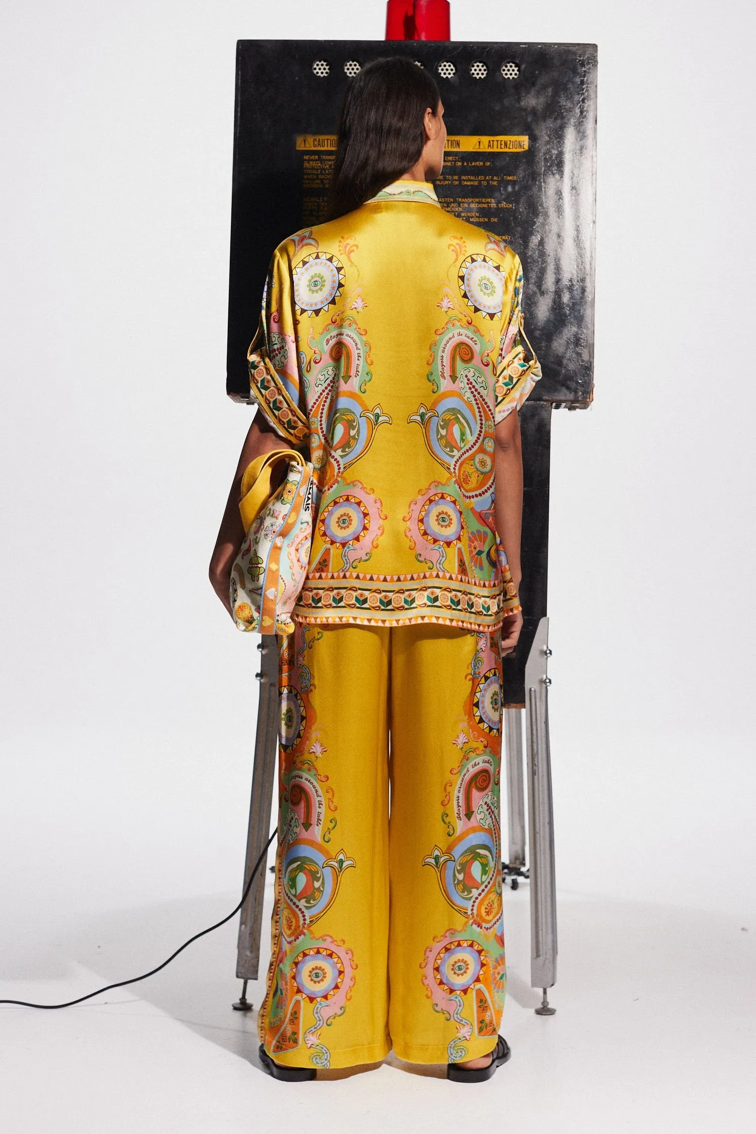 PINBALL SILK PANT sold by Alemais product image thumbnail 4