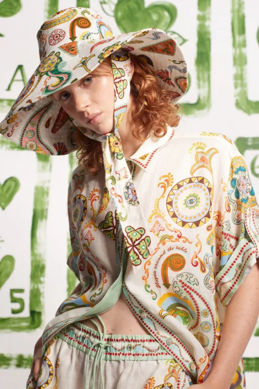 PINBALL SUNHAT SMALL made by Alemais