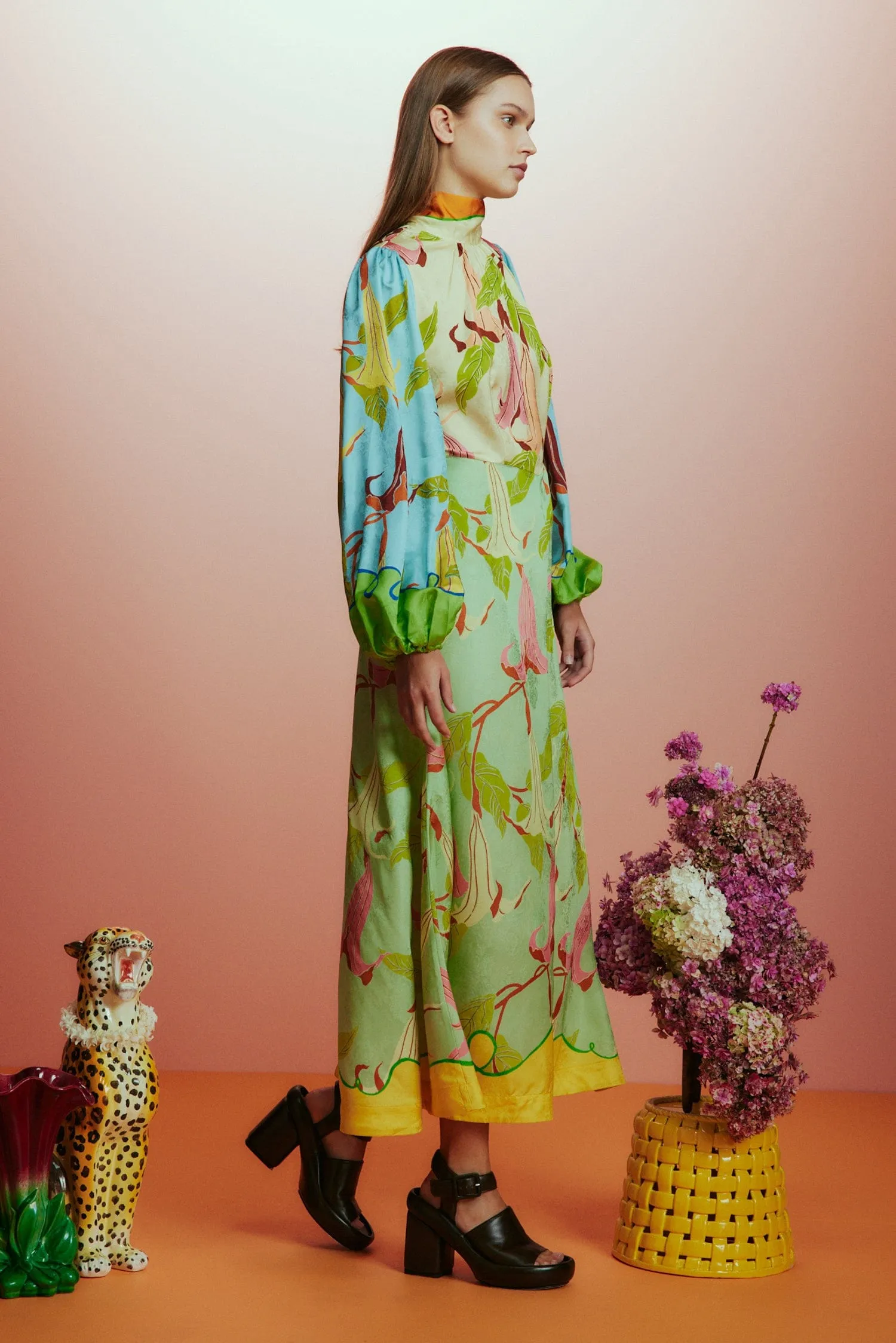 RAFAELA MIDI DRESS sold by Alemais product image thumbnail 5