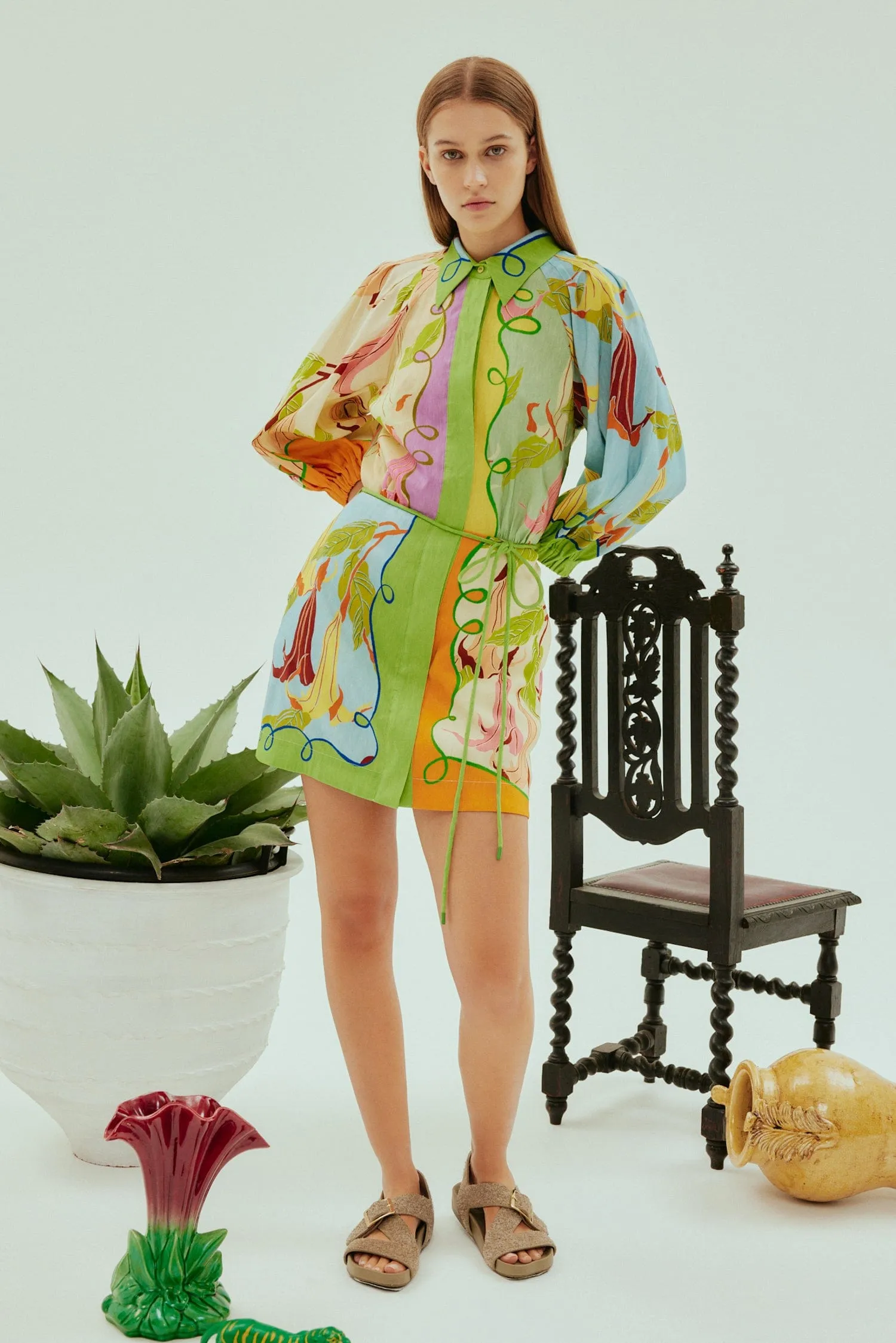 RAFAELA MINI DRESS sold by Alemais