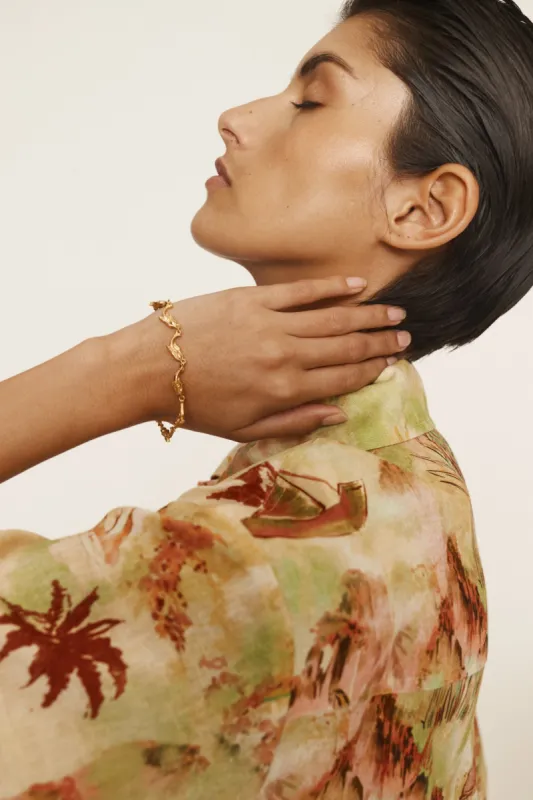 REVERIE FISH CHAIN BRACELET sold by Alemais