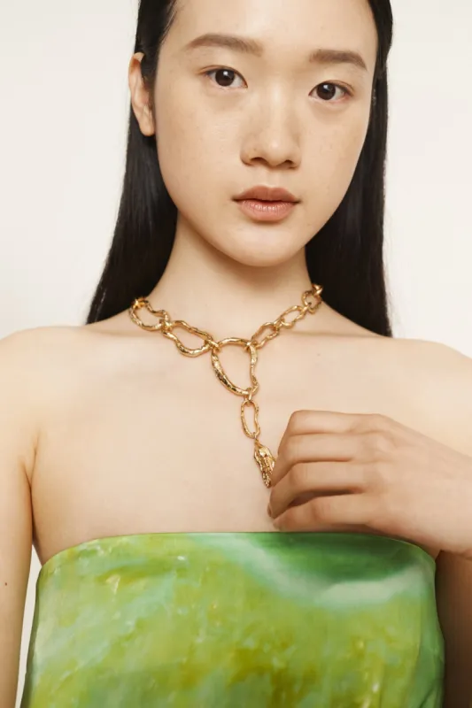 REVERIE SEA CHAIN NECKLACE sold by Alemais