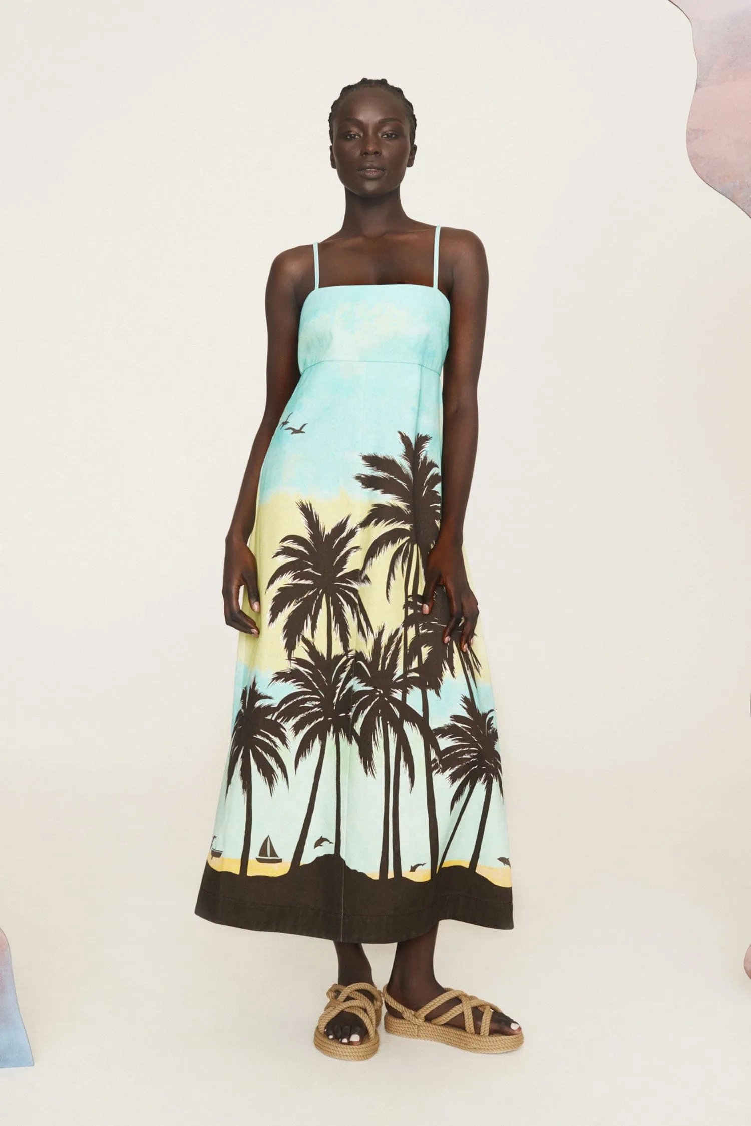 SAIL AWAY DAY DRESS sold by Alemais