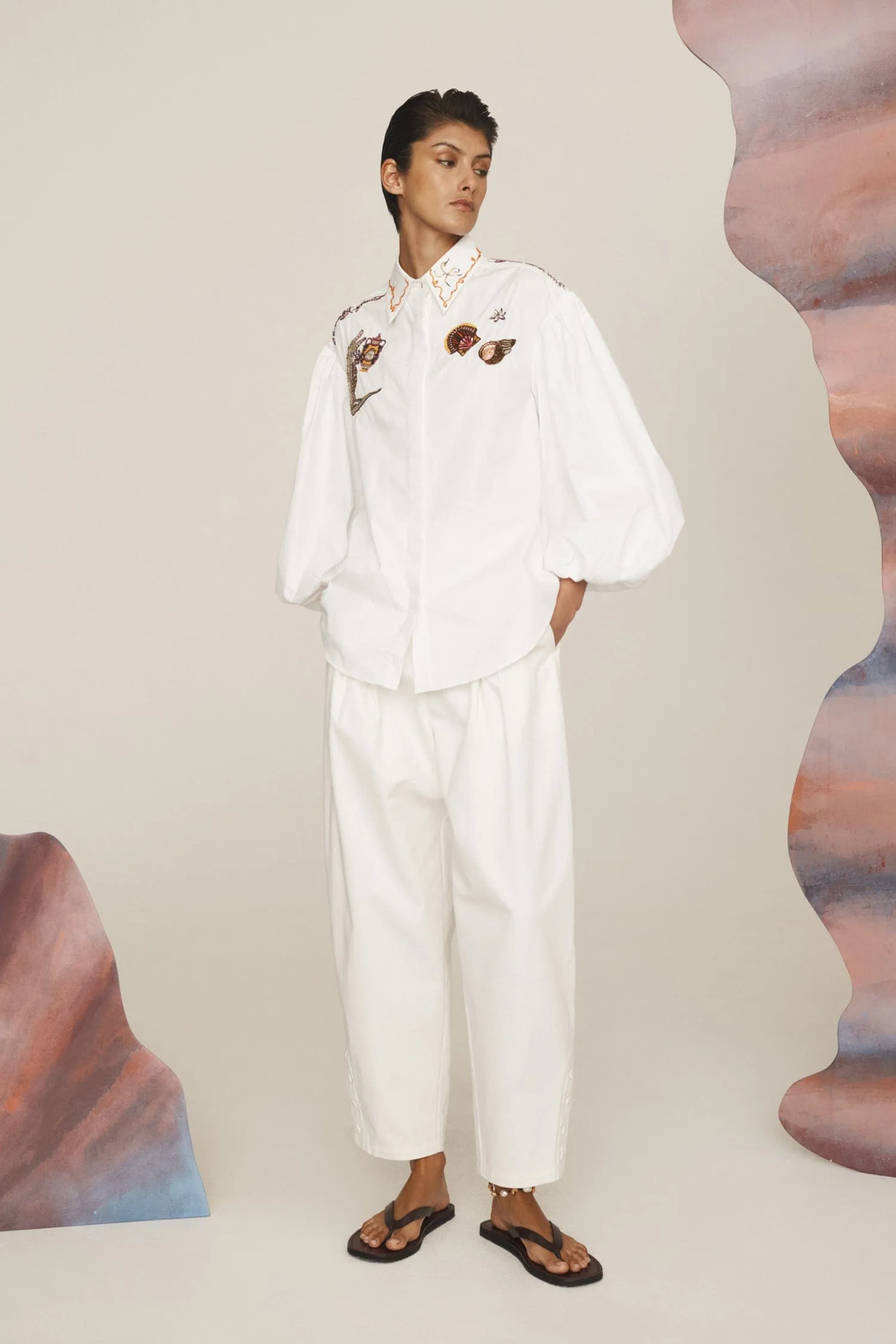 SAMMY EMBELLISHED SHIRT sold by Alemais product image thumbnail 3
