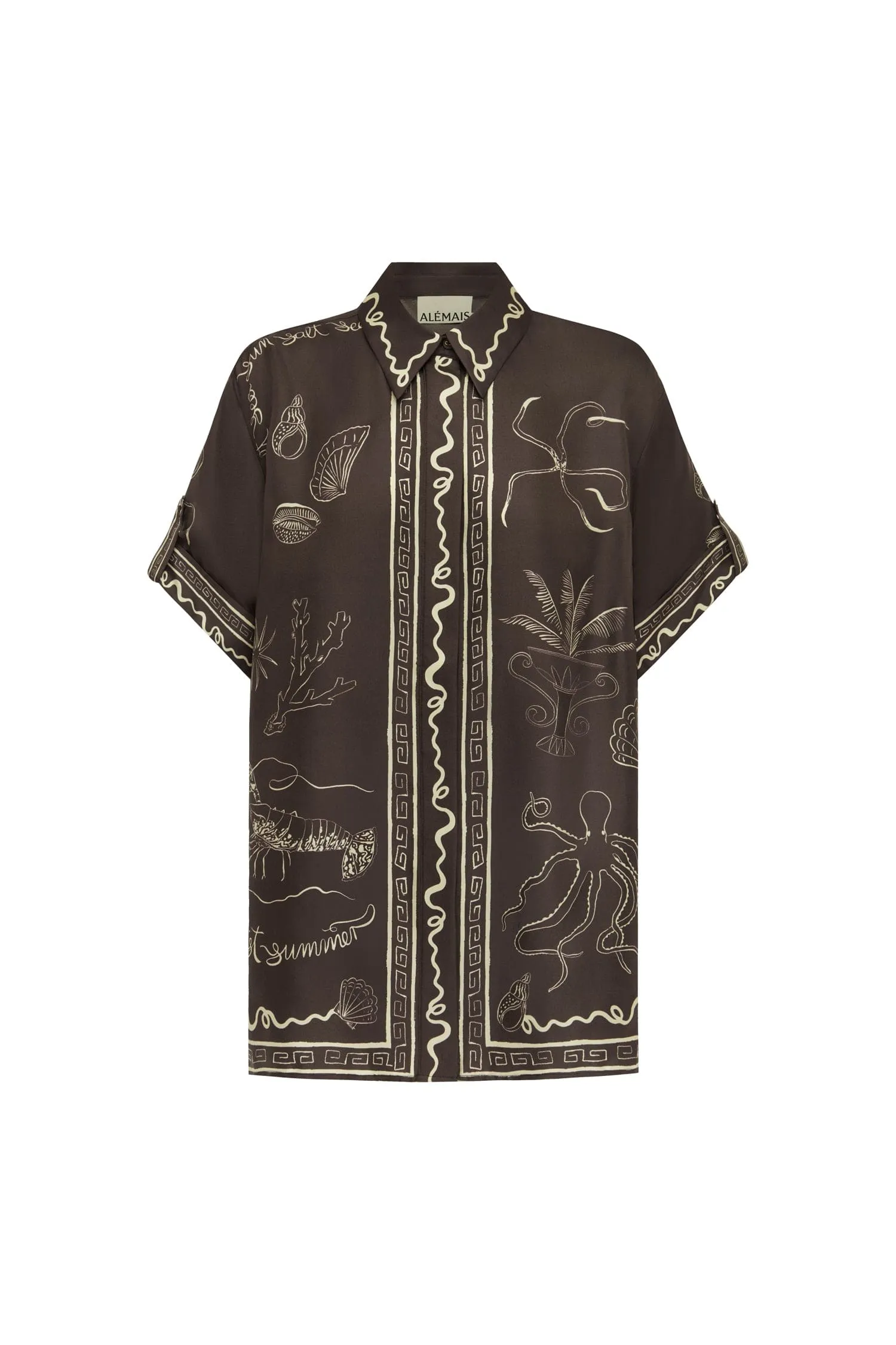 SAMMY SILK SHIRT sold by Alemais product image thumbnail 2