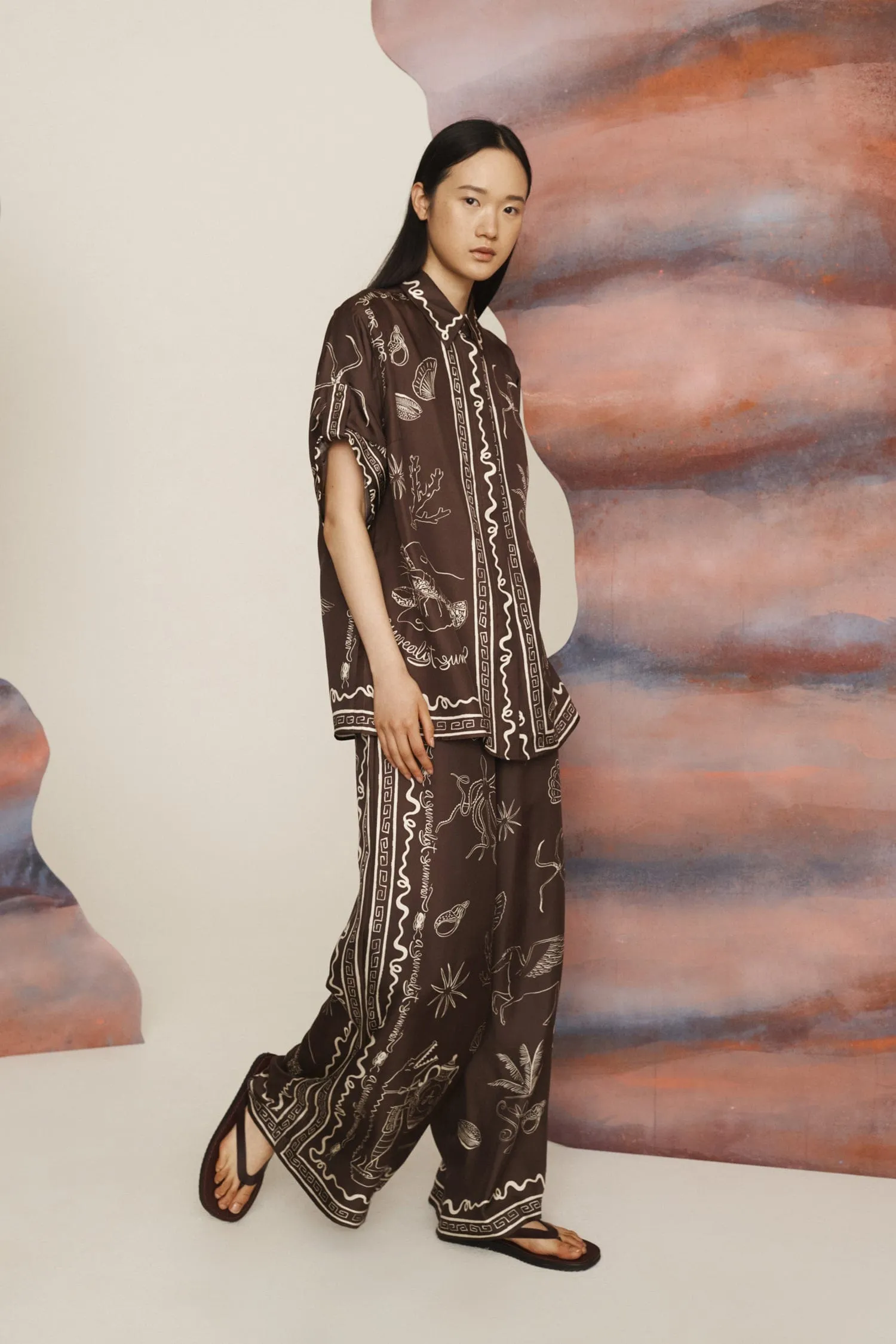 SAMMY SILK SHIRT sold by Alemais product image thumbnail 4