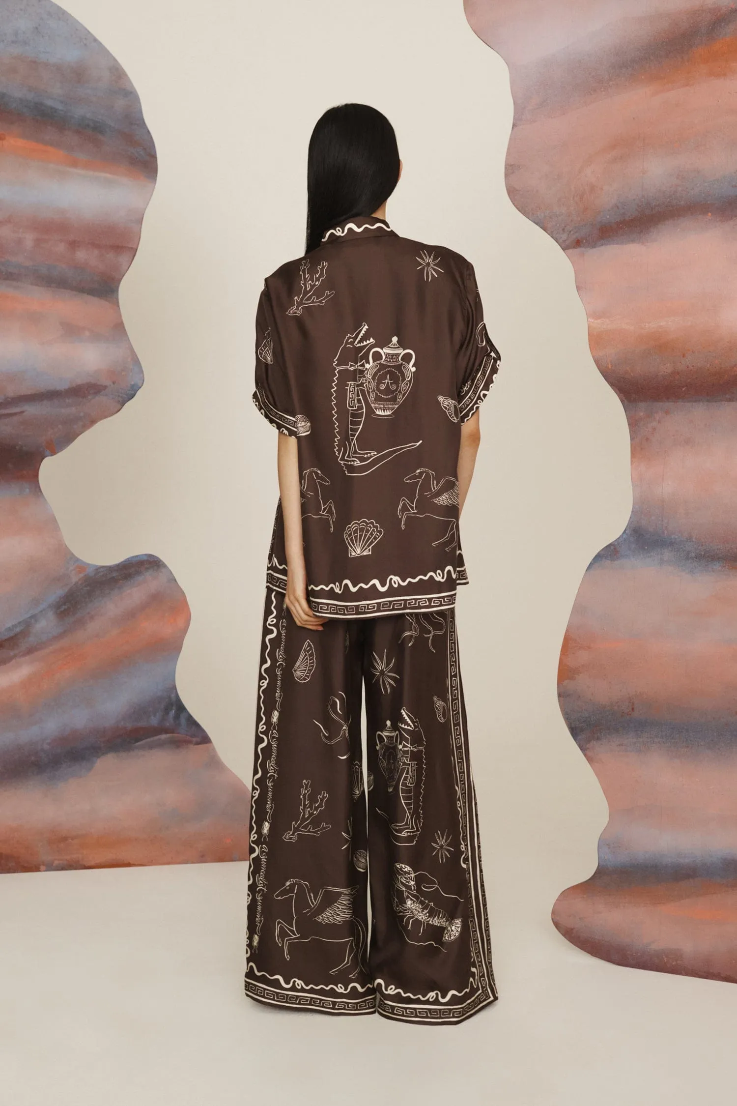 SAMMY SILK SHIRT sold by Alemais product image thumbnail 5