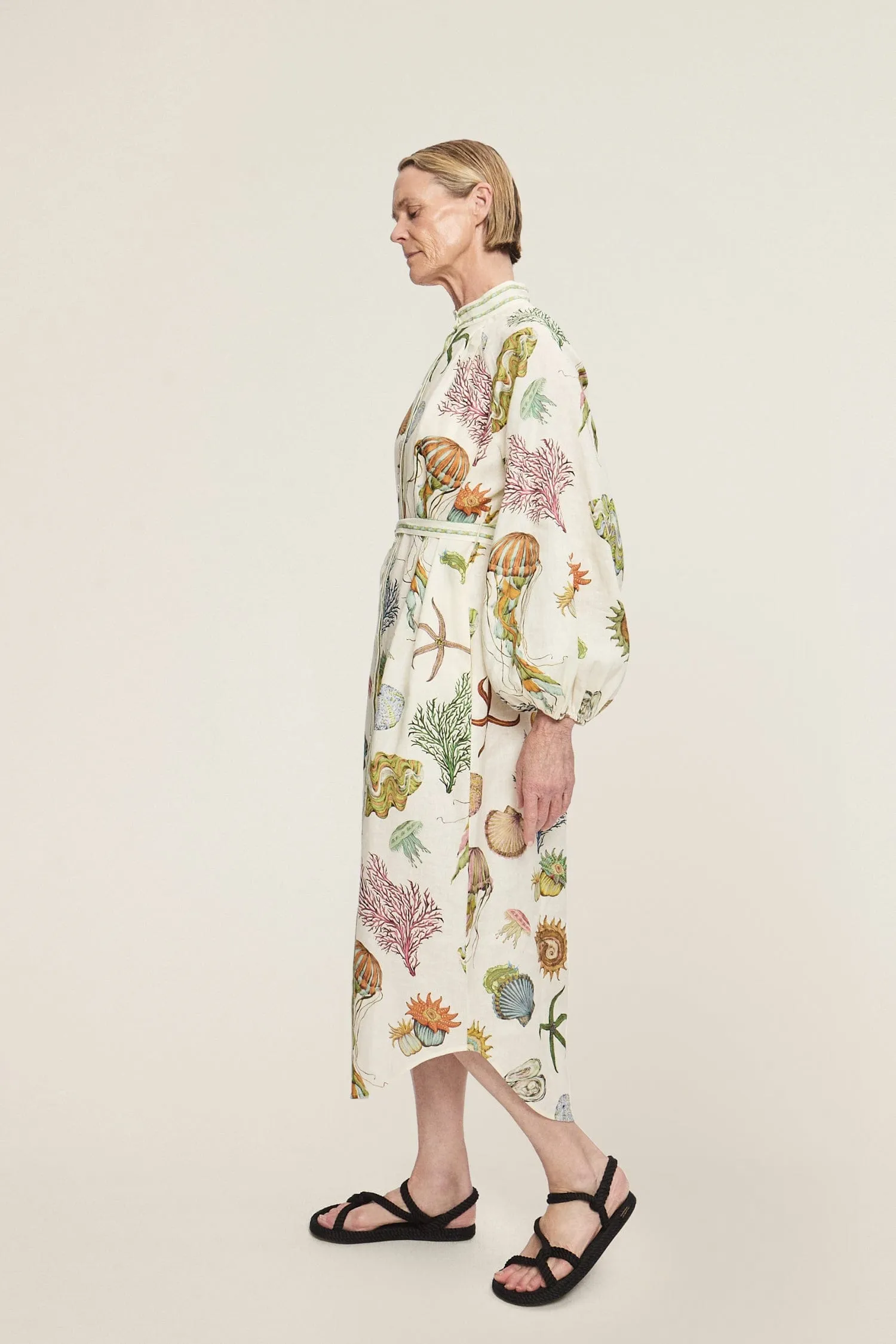 SEA HOUSE SHIRTDRESS sold by Alemais product image thumbnail 5