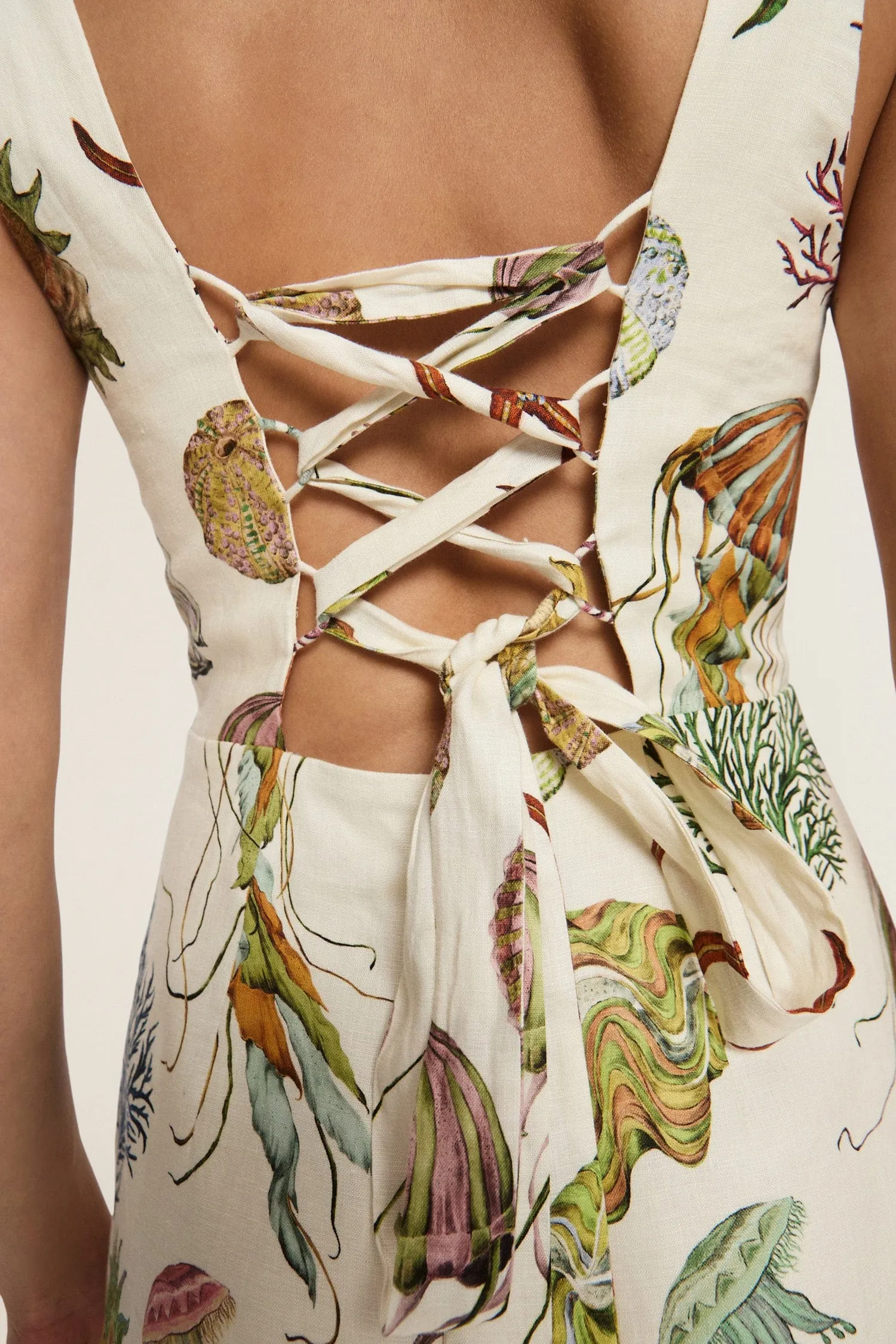 SEA MINI DRESS sold by Alemais product image thumbnail 4