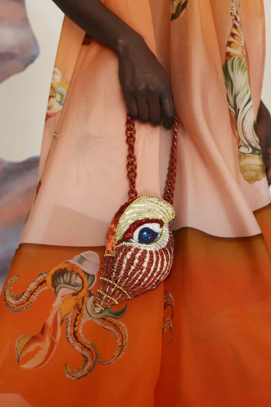 SEA STAR EMBELLISHED SHELL MINI BAG sold by Alemais